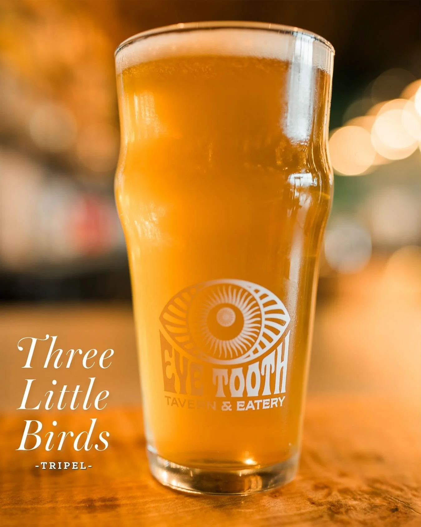 Three Little Birds&nbsp;is a golden Belgian Tripel with a gentle warmth and a lively, effervescent finish. Notes of honey, pear, and clove dance over a soft malt backbone, delivering complexity without heaviness. Brewed to lift your spirits, this str