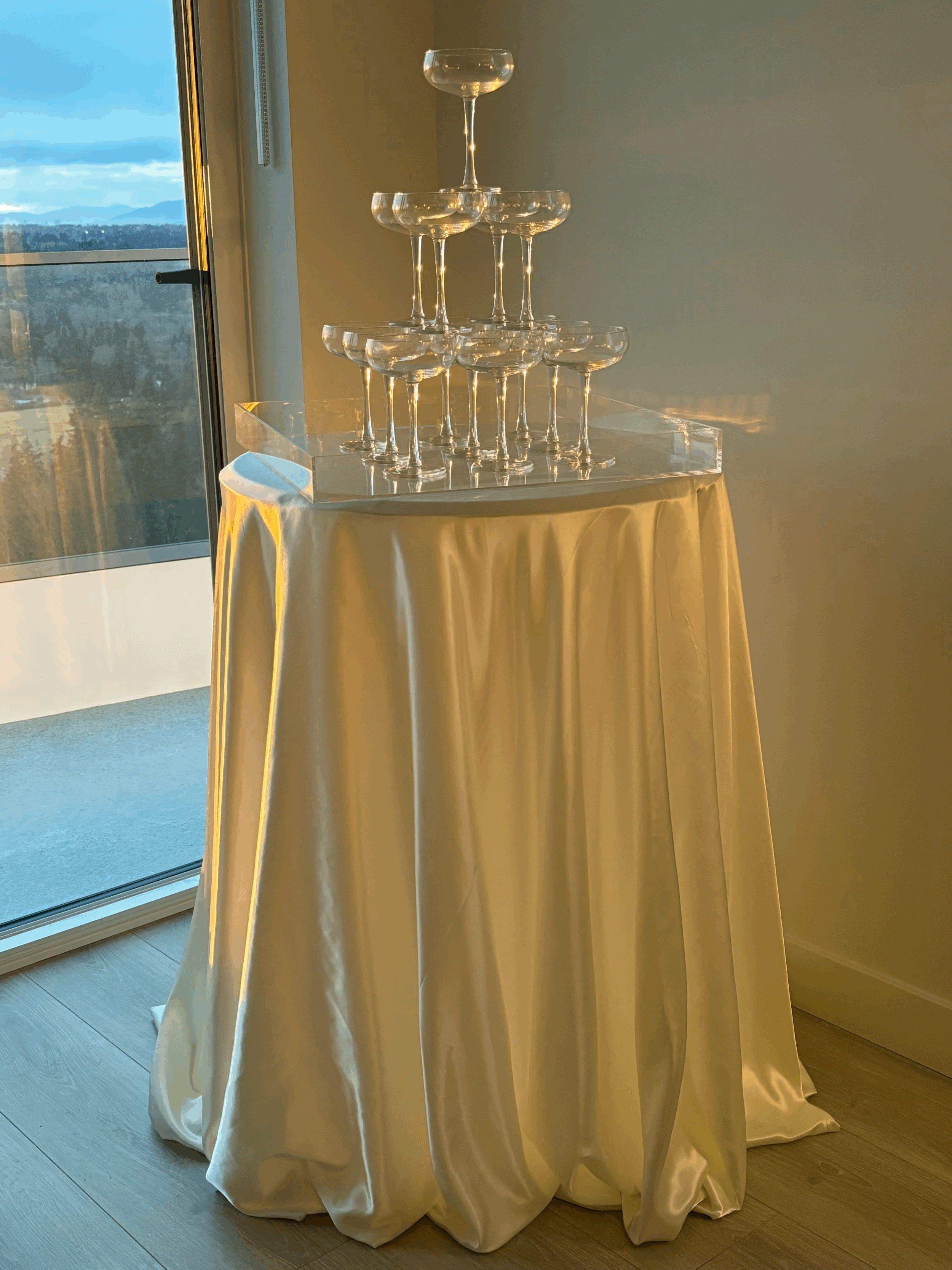 Champagne Tower Set