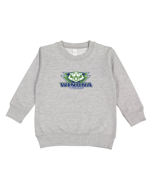 Winona Crewneck Sweater (Toddler) - Grey