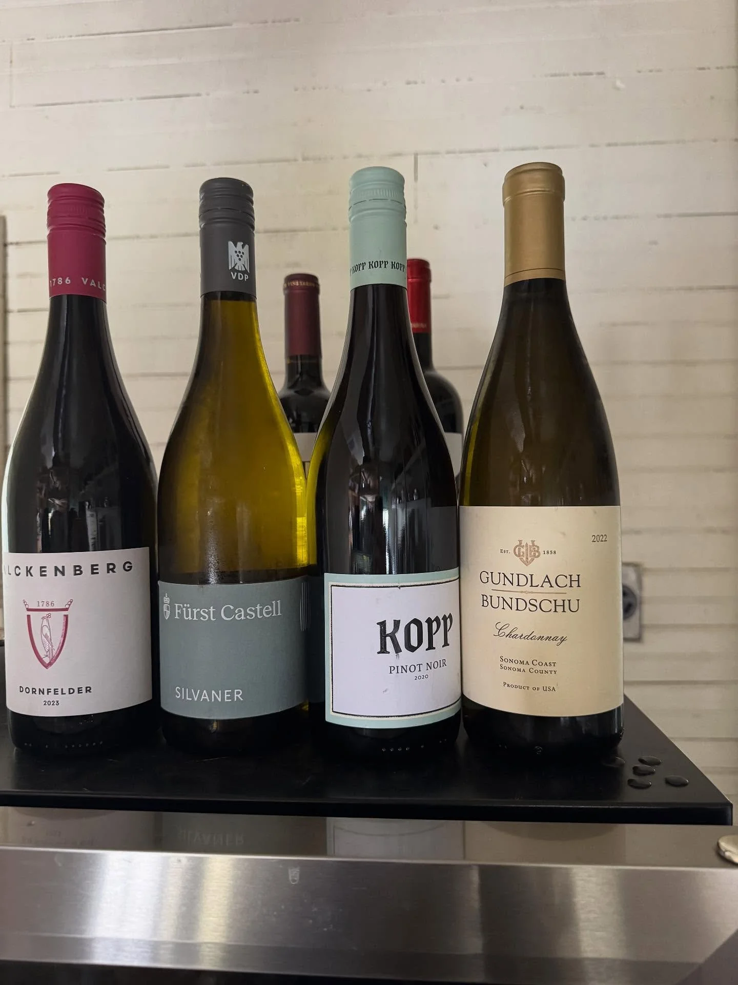Wine flight tonight 6-8! $10 at the door