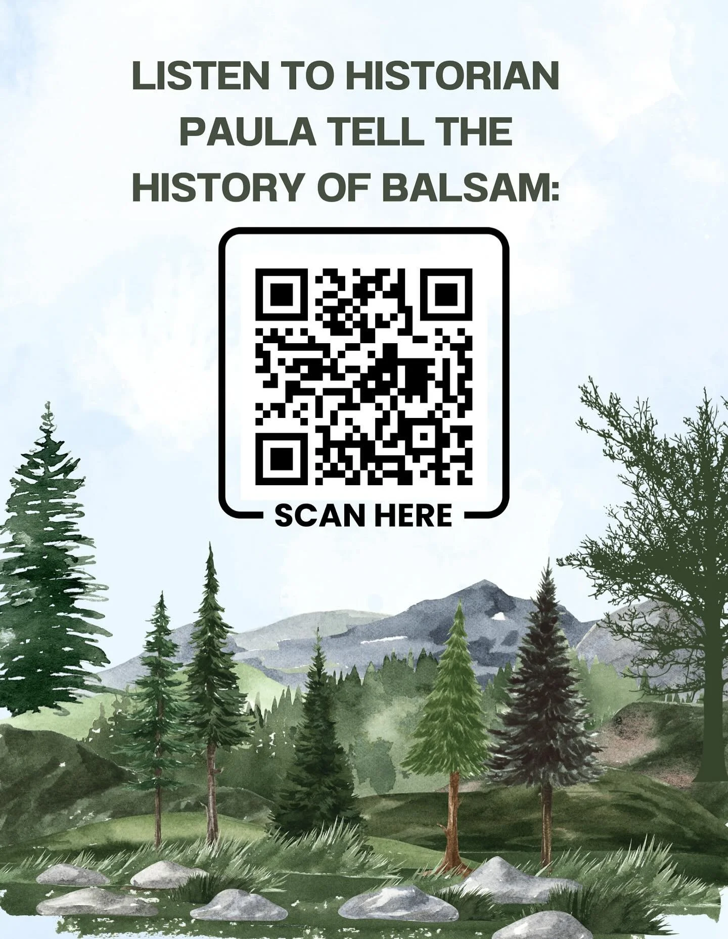 If you haven&rsquo;t yet, listen to Historian Paula tell the history of balsam! https://spotify.link/fzRK1xiUHXb