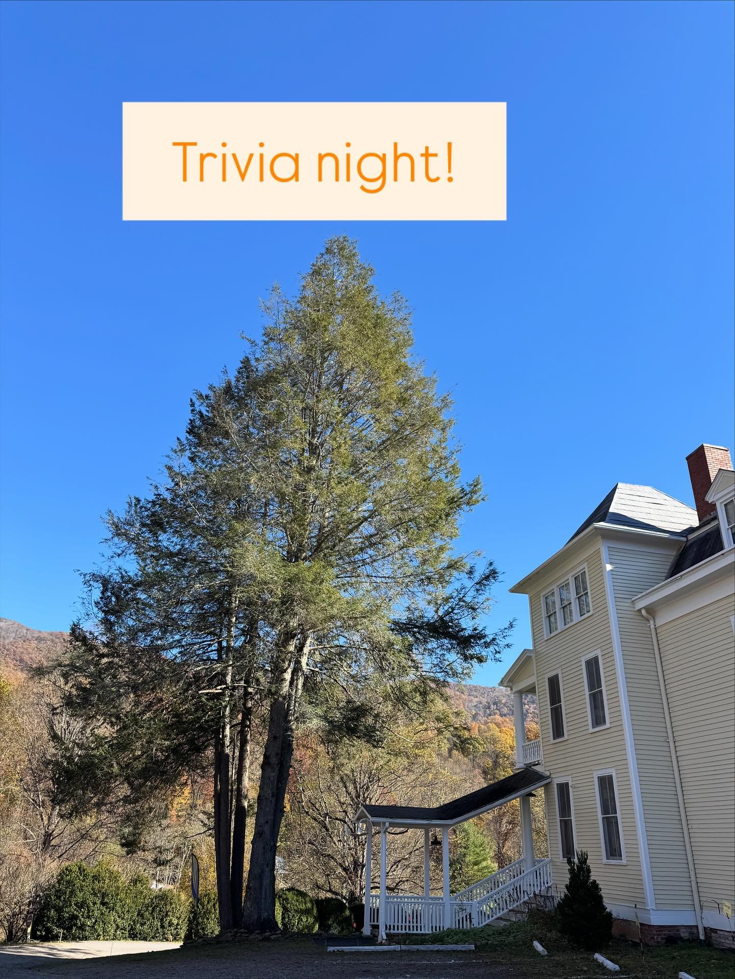 We will have trivia tonight 7-9! Join host @triviahostmatt for a fun game that includes topics such as anatomy, US cities, measurements, and more!!
Hope to see you there