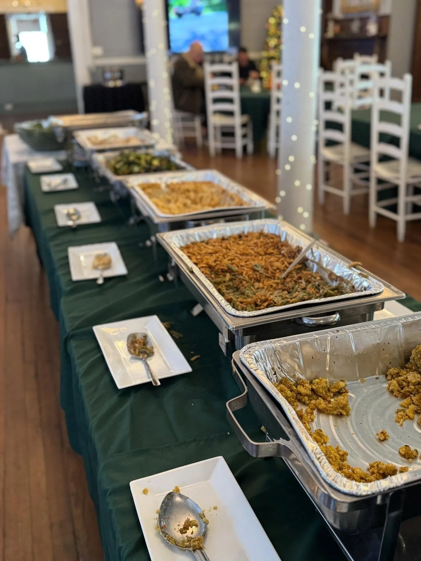 Happy thanksgiving! Thank you for everyone who chose to share their thanksgiving meal with us at the inn.