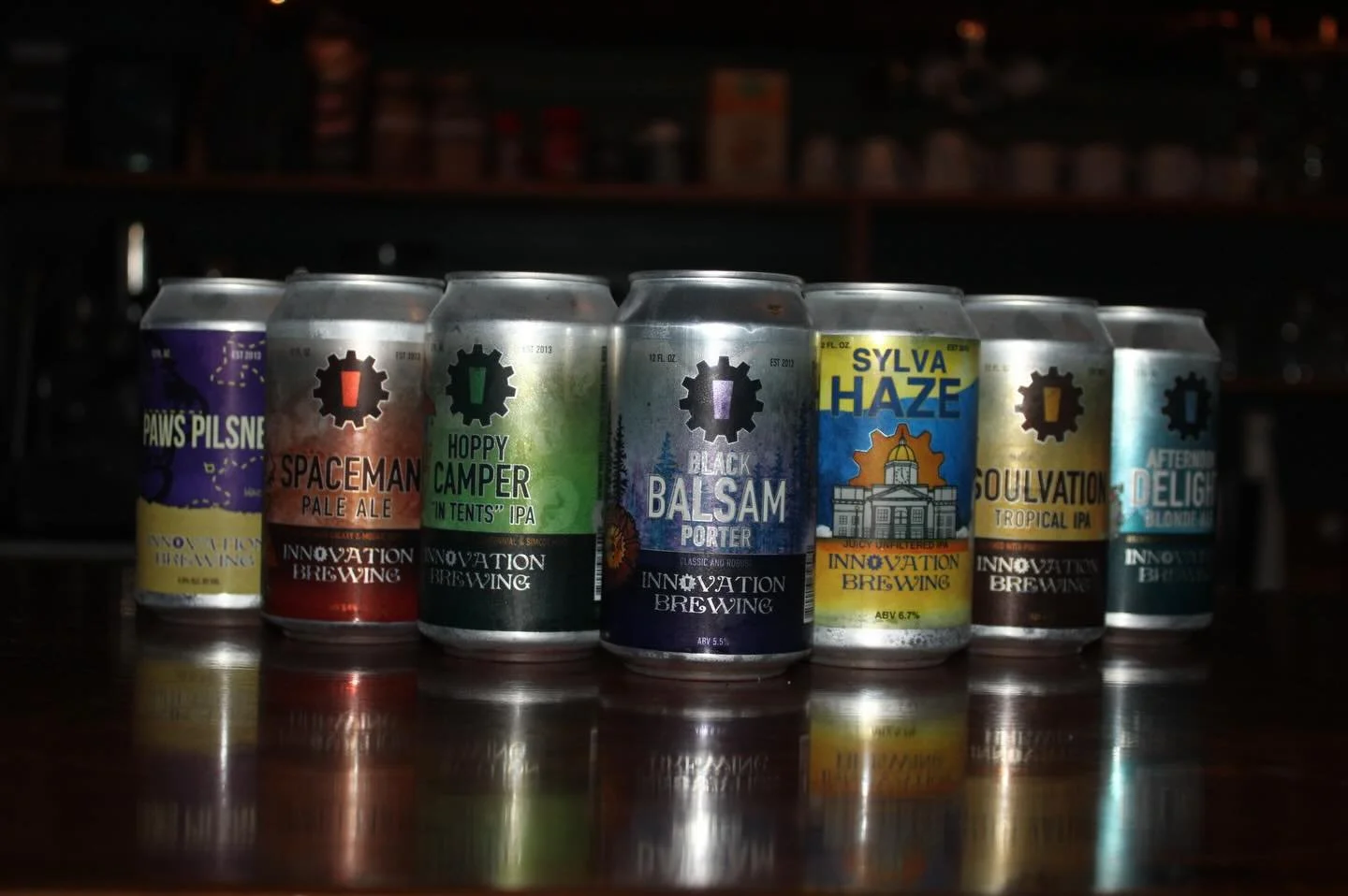 Stop by the Bar tonight 6-9 to try out one of our cans of @innovationbeer!