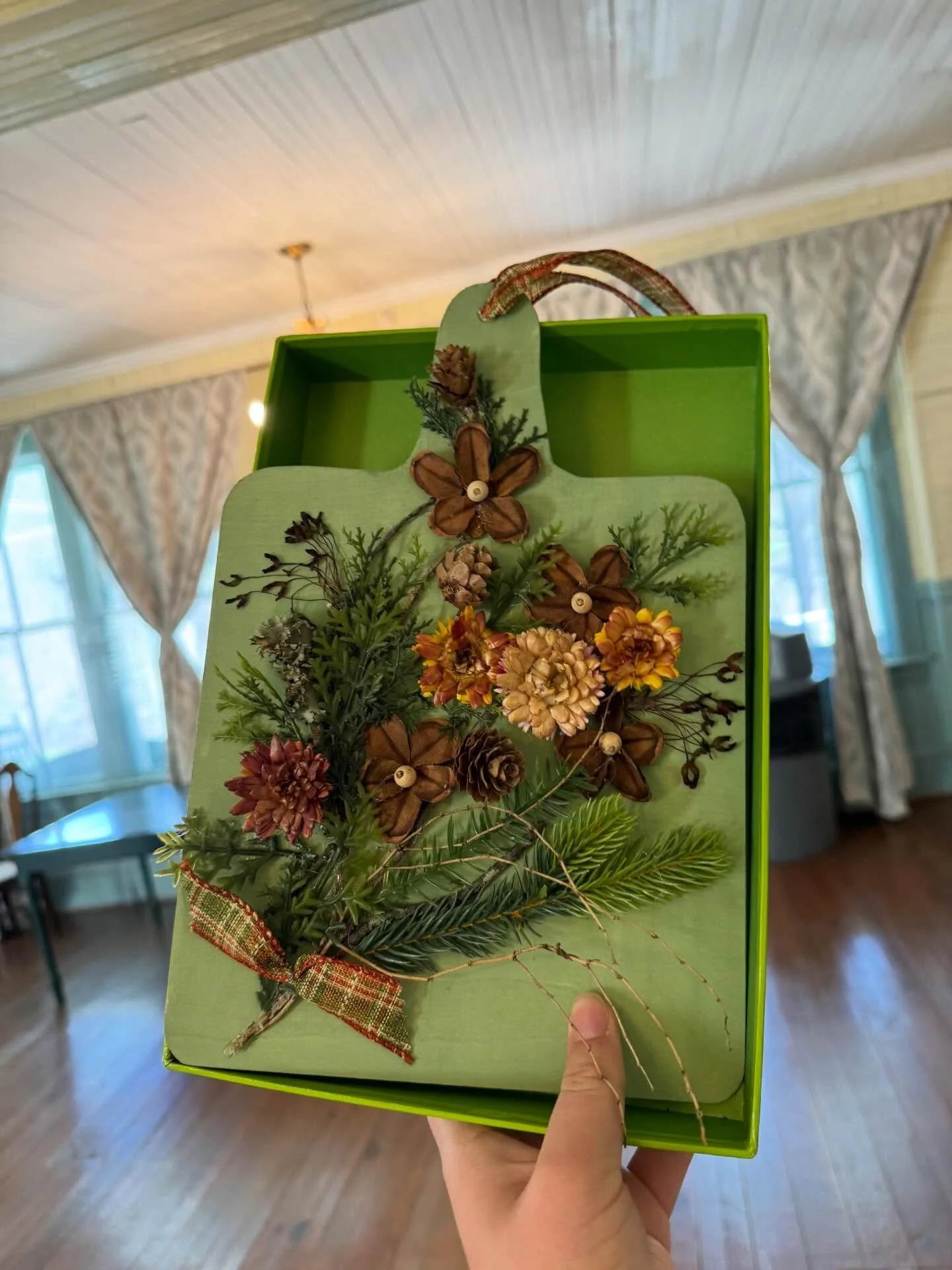 Sneak peek into one of the crafts for historian Paula&rsquo;s upcoming adult version of our children and youth story hour! On Saturday,  March 28, from 4:00 p.m. to 6 p.m. we are starting our first Appalachian Heritage Class, for adults at Balsam Mou