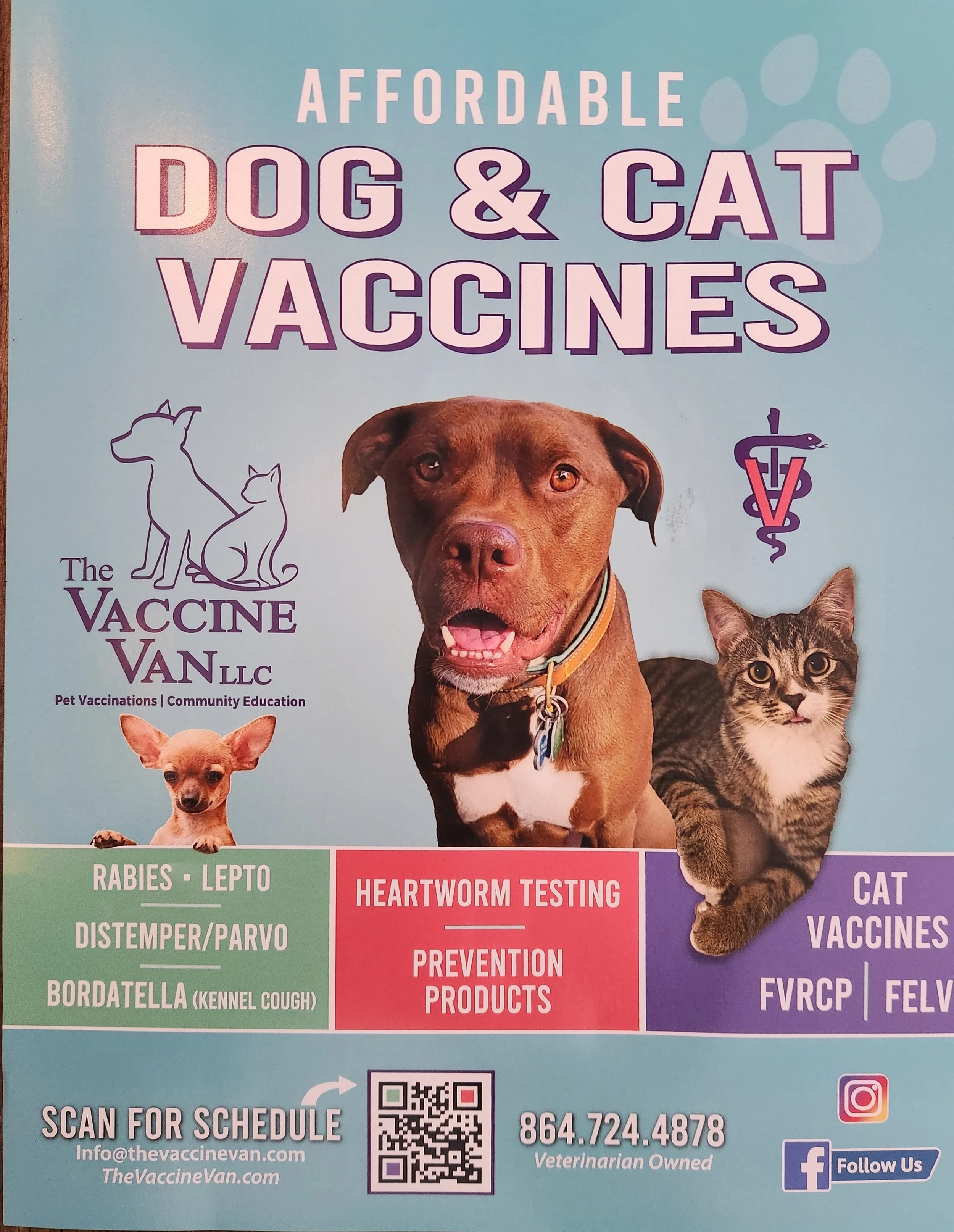 Dog and Cat Vaccine Van
