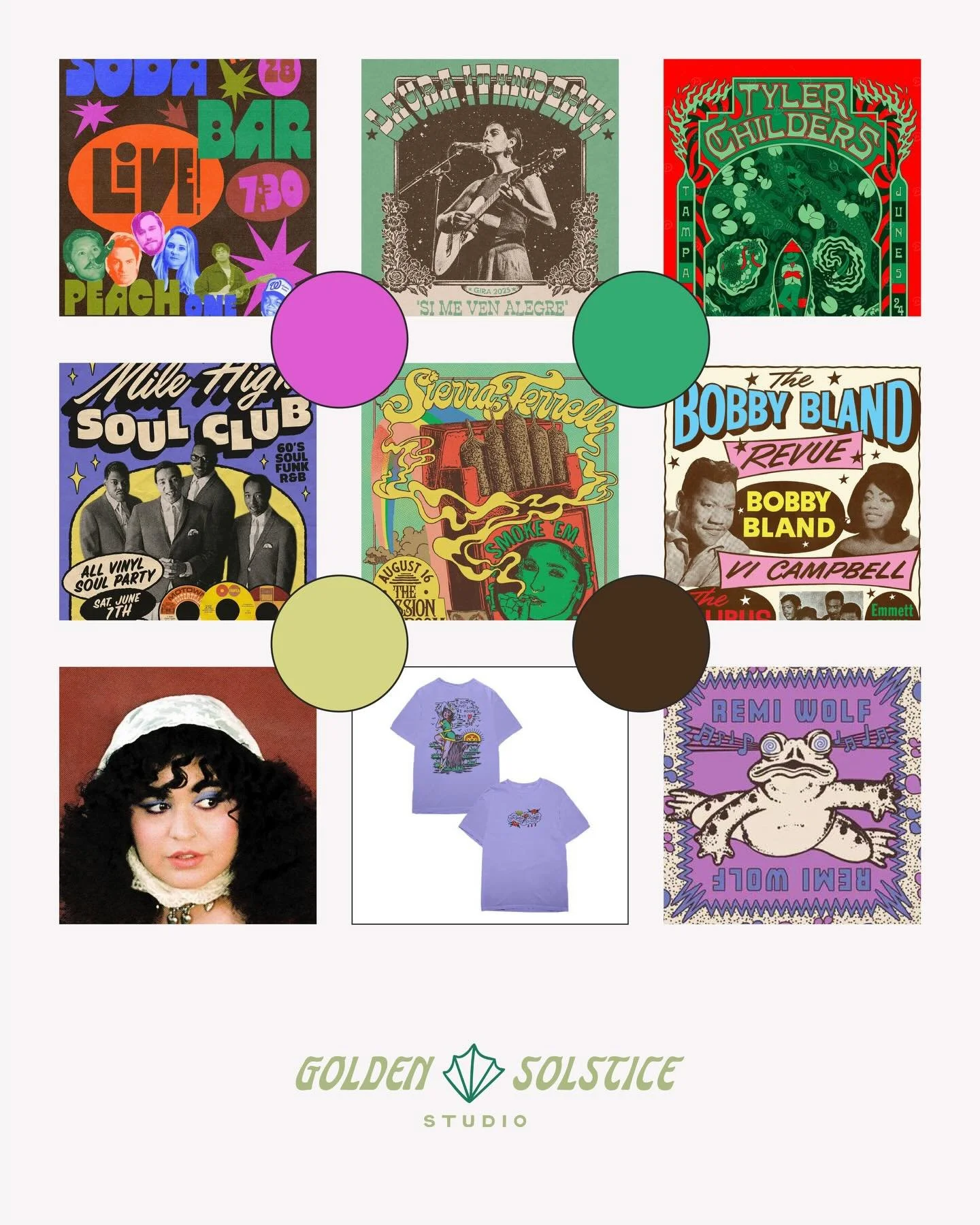 One of my goals for 2026 is to create one branding passion project each month! ✨

I started a bit early, and in December, I decided to create a tour poster for one of my favorite artists and albums of all time, Remi Wolf - Big Ideas. 

I was so excit