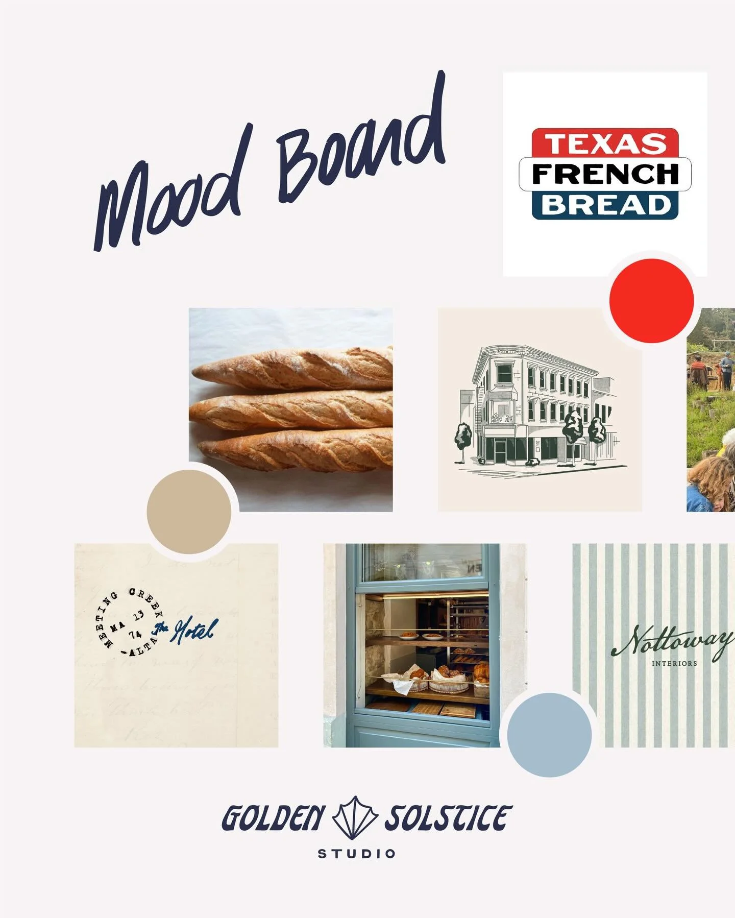 For this month&rsquo;s branding passion project, I chose one of my favorites&mdash;a very special bakery and cafe in Austin&mdash;Texas French Bread. 

Texas French Bread is a multi-generational, family owned bakery/cafe established in 1981. They wer