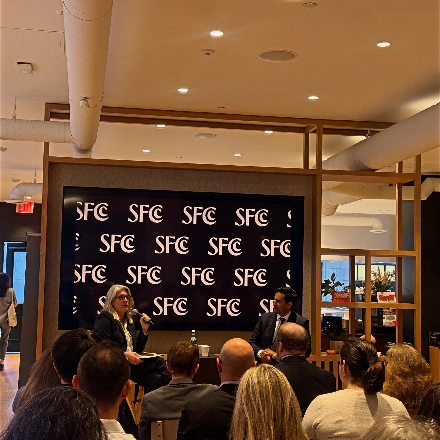 Thankful for the opportunity to hear from @kunalmodi and @rafaelmandelmand8 last week and this week at @yestosf_ and learn more about City Hall priorities