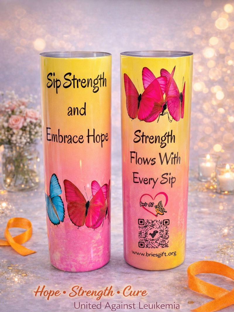 Brie's Gift "Sip Strength" Tumbler