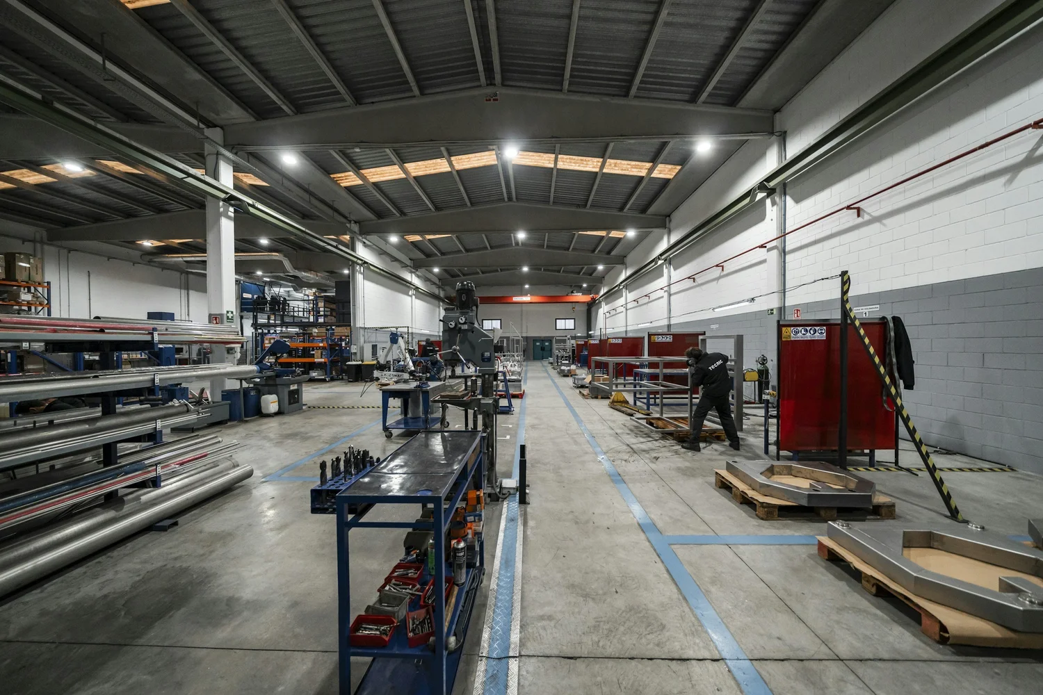 Factory interior