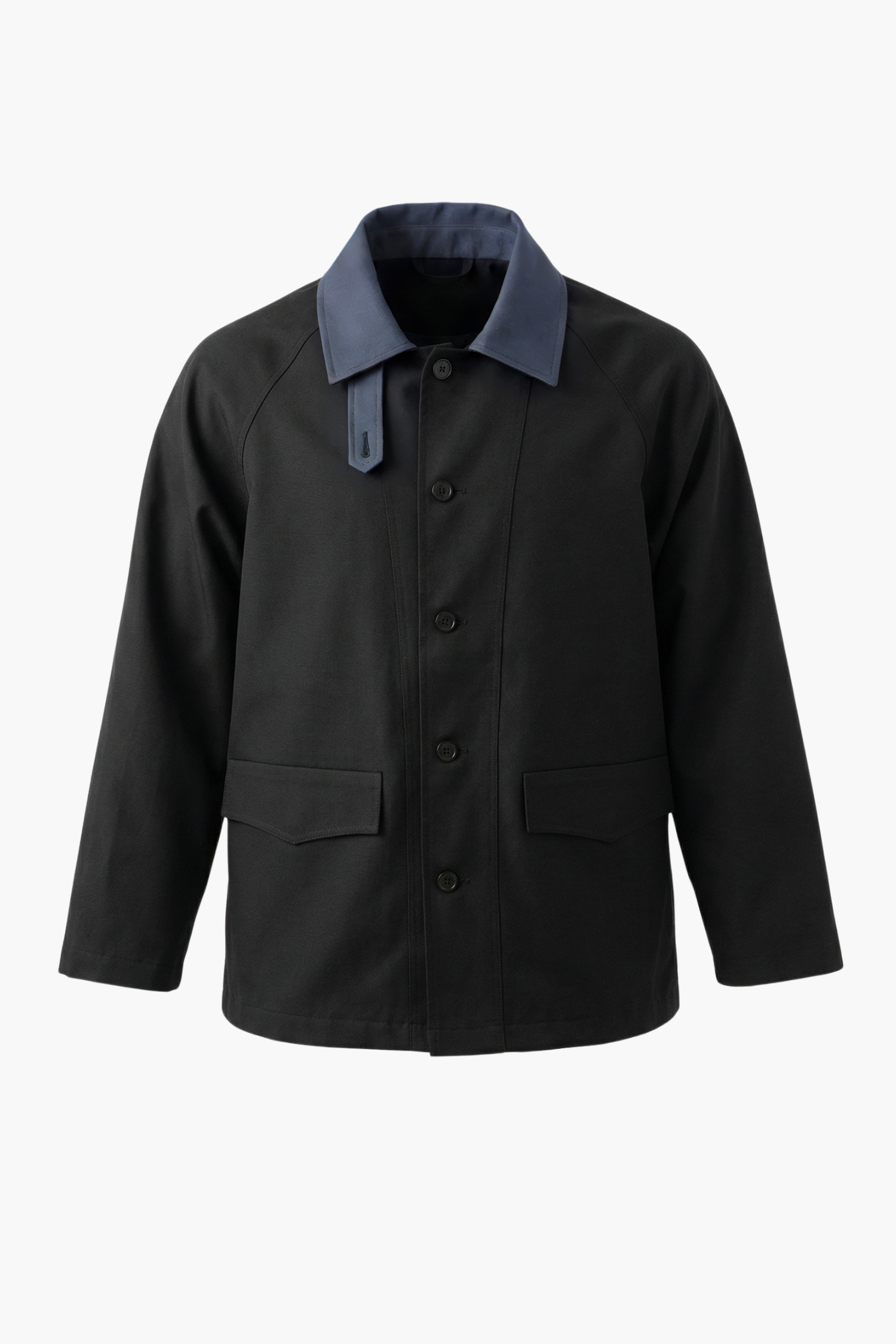 The Daphne Rain Jacket in Black