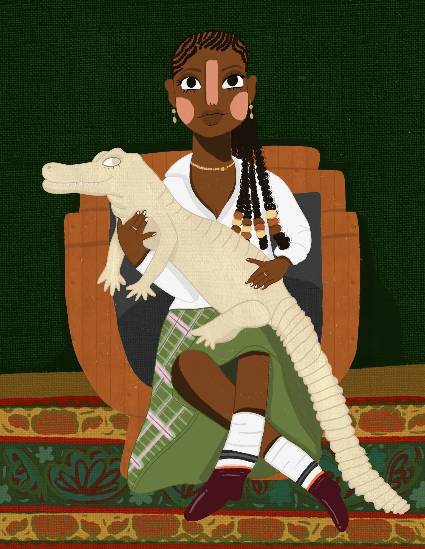Our Swamp Princess 🐊#doechii #alligatorbitesneverheal