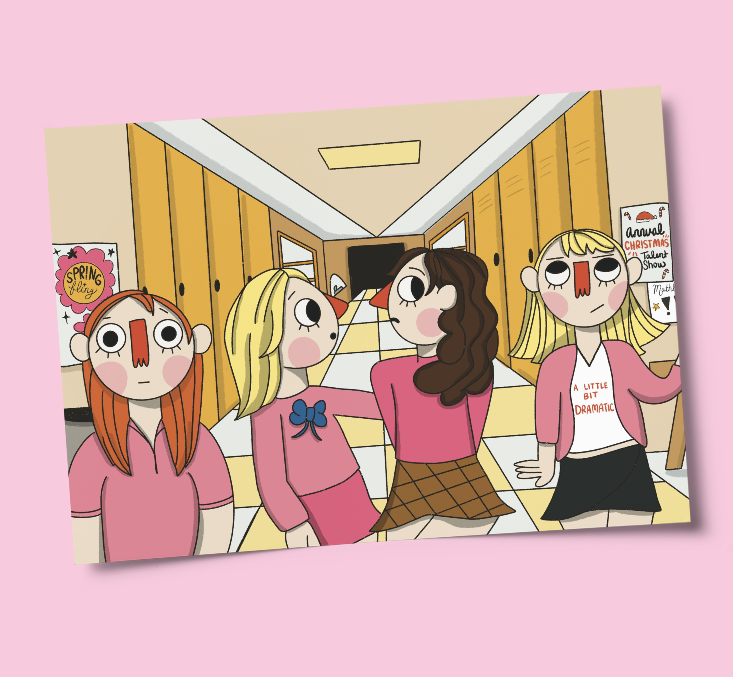 Mean Gorls Print