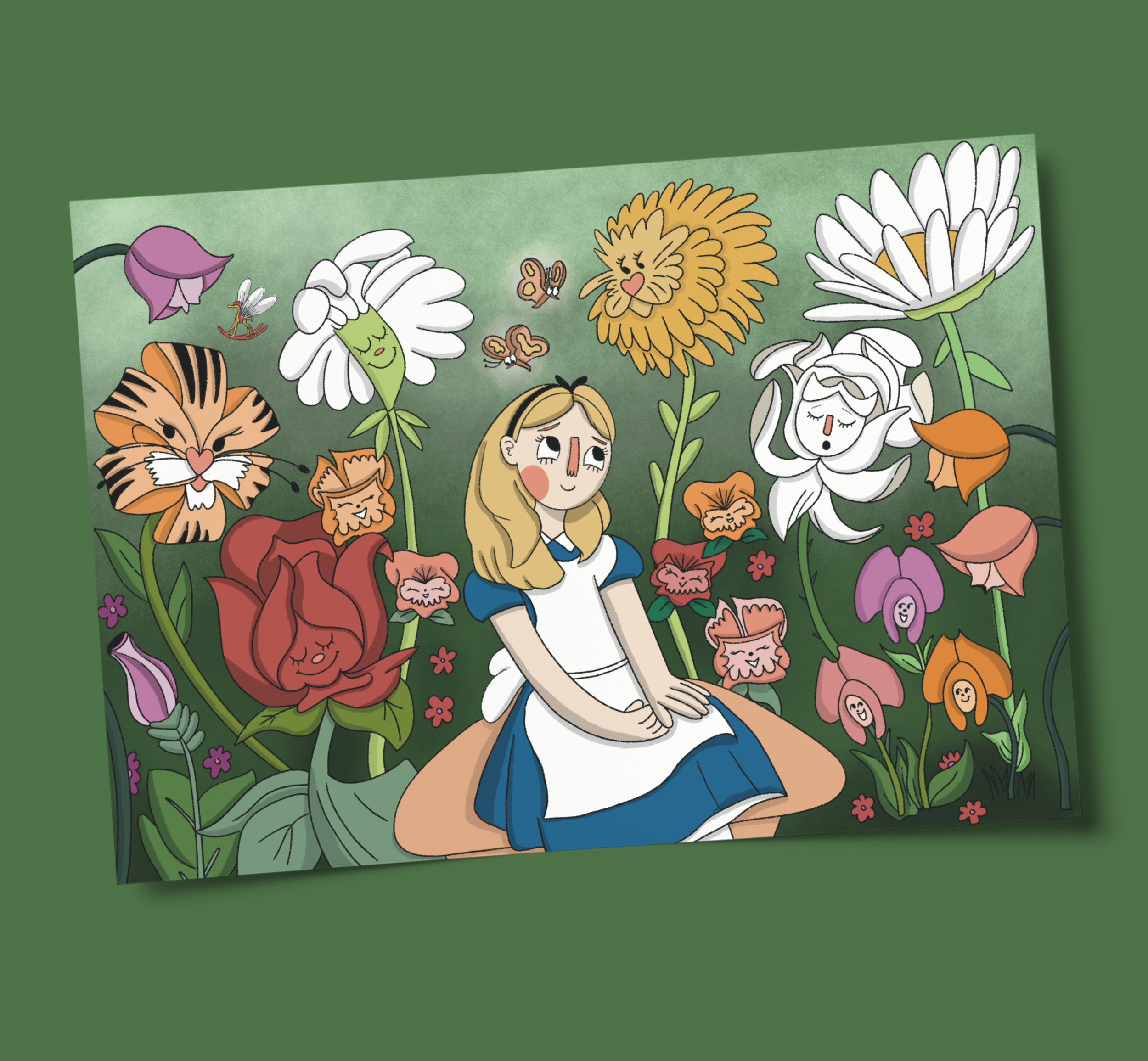 Alice in Wonderland Print