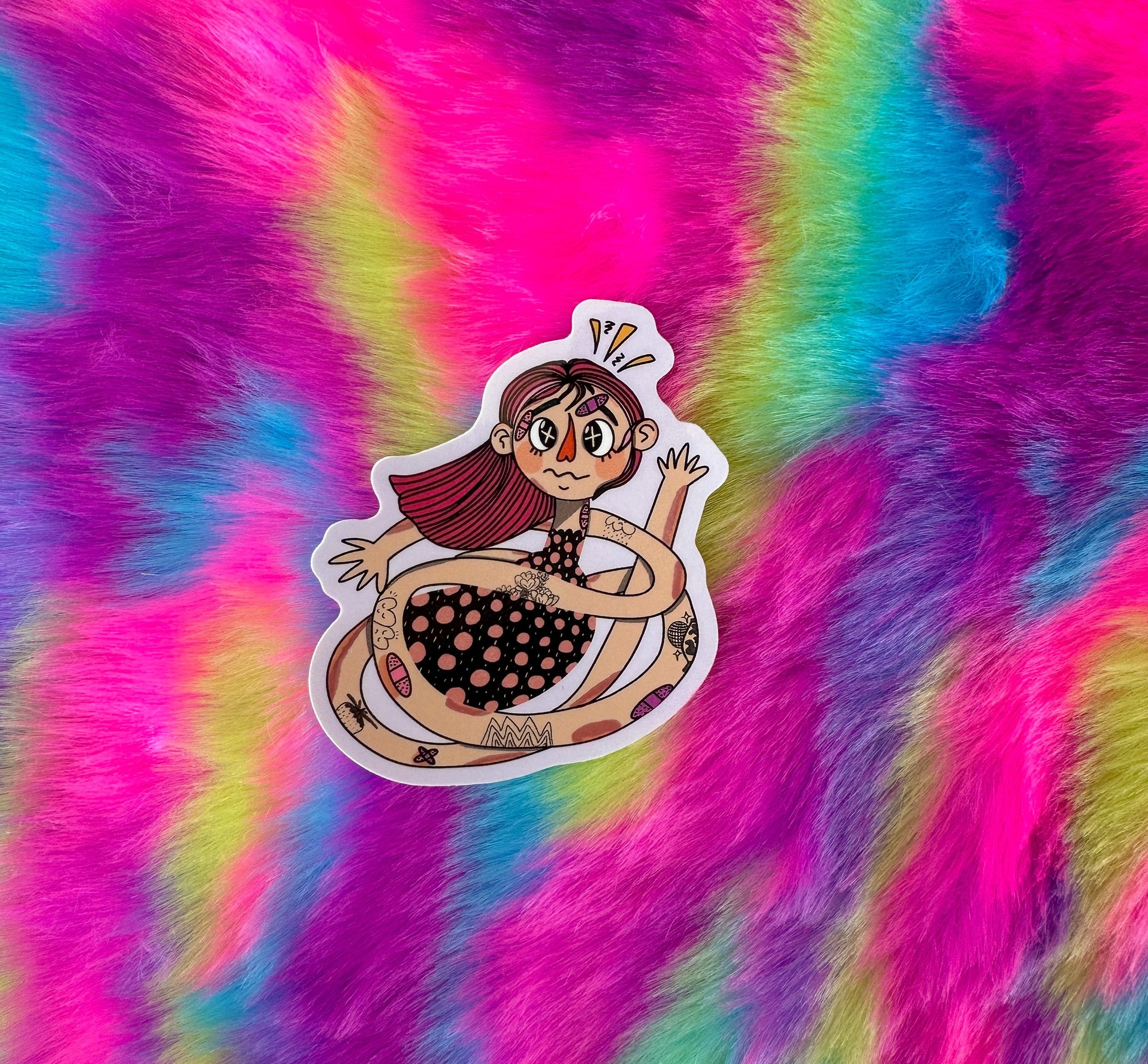 Kooky Gal Sticker