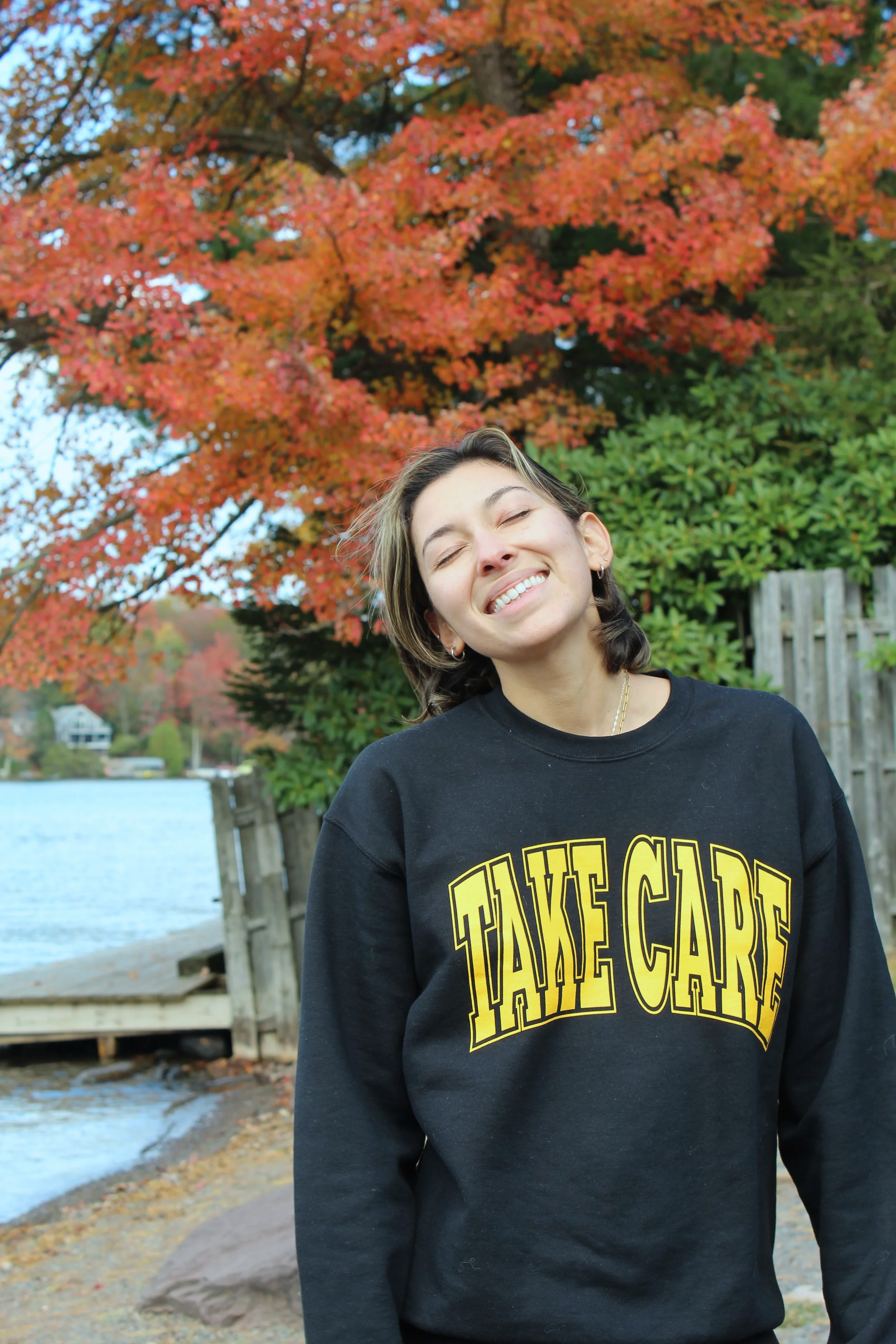 "Take Care" Crewneck x Football Szn