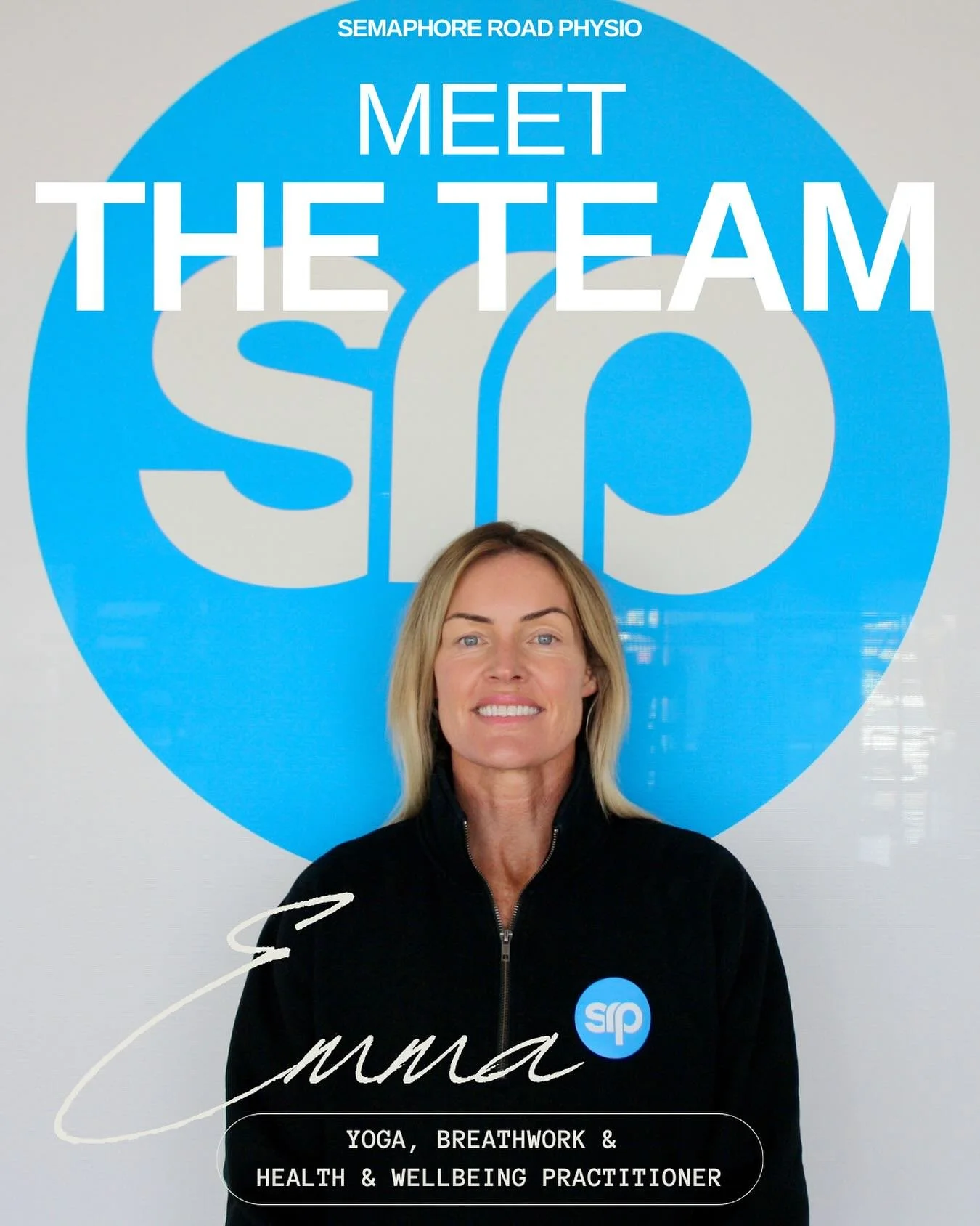 ✨ Meet Emma &mdash; our resident powerhouse of movement, breath, and all-round good energy! ✨

Emma joined the SRP crew in July 2025, and if you&rsquo;ve been to one of her Tuesday night Yoga &amp; Breathwork classes&hellip; you already know she&rsqu