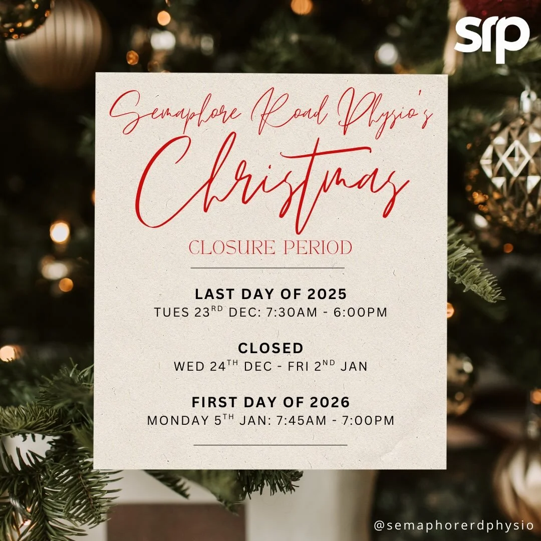 🎄 SRP&rsquo;s 2025/26 Christmas &amp; New Year Break!&nbsp;🎄

We&rsquo;re officially clocking out for friends, family, food and festive fun&nbsp;🍗🥂✨

Your favourite Physios will return in the New Year &mdash; slightly rounder, definitely jollier,