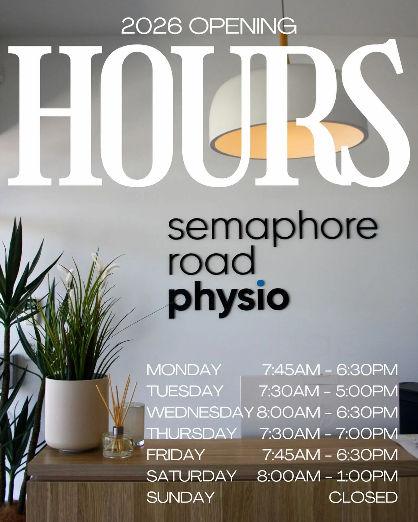 ✨ UPDATED CLINIC HOURS✨
Here&rsquo;s what&rsquo;s new 👇

🌙 Longer Tuesdays &amp; Fridays
That means more late-night physio appointments and extra time slots for unsupervised Pilates on Mondays, Wednesdays, Thursdays &amp; Fridays. After-work rehab 