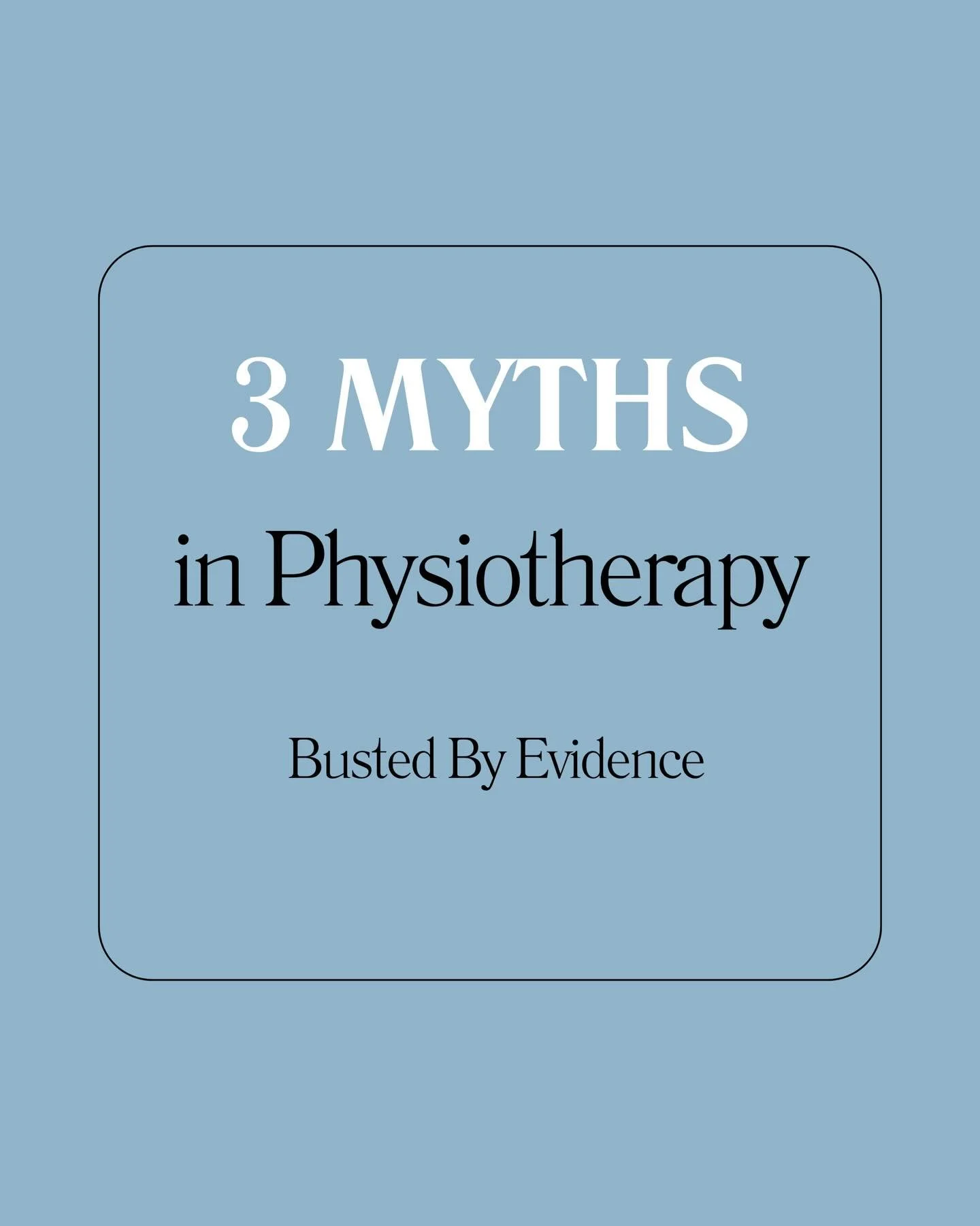Not everything you&rsquo;ve heard about pain and rehab is accurate.

At our Semaphore Rd Physio, we base treatment on current evidence - not outdated beliefs.

✨Pain doesn&rsquo;t always mean damage 
✨Some discomfort during rehab can be okay 
✨Rest i
