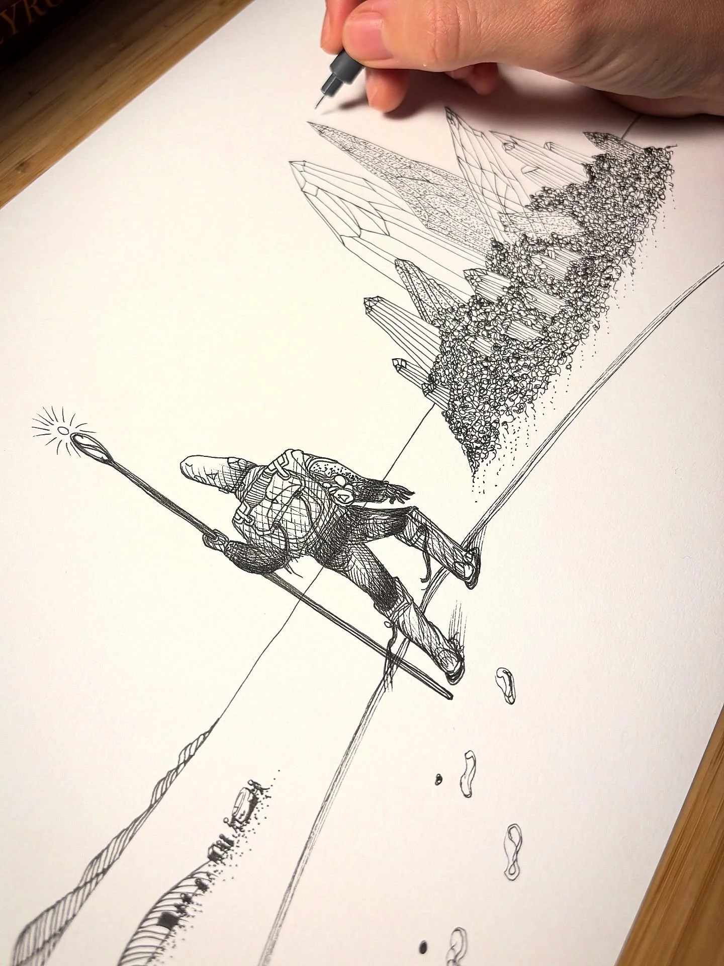 ✨ Studying M&oelig;bius ✨ 

Having always been inspired by sci-fi, from the very beginning - Le Voyage dans la Lune, Metropolis - through The Holy Mountain, to Stargate, Star Trek and Star Wars, Interstellar, Arrival, Passenger, and now additionally 