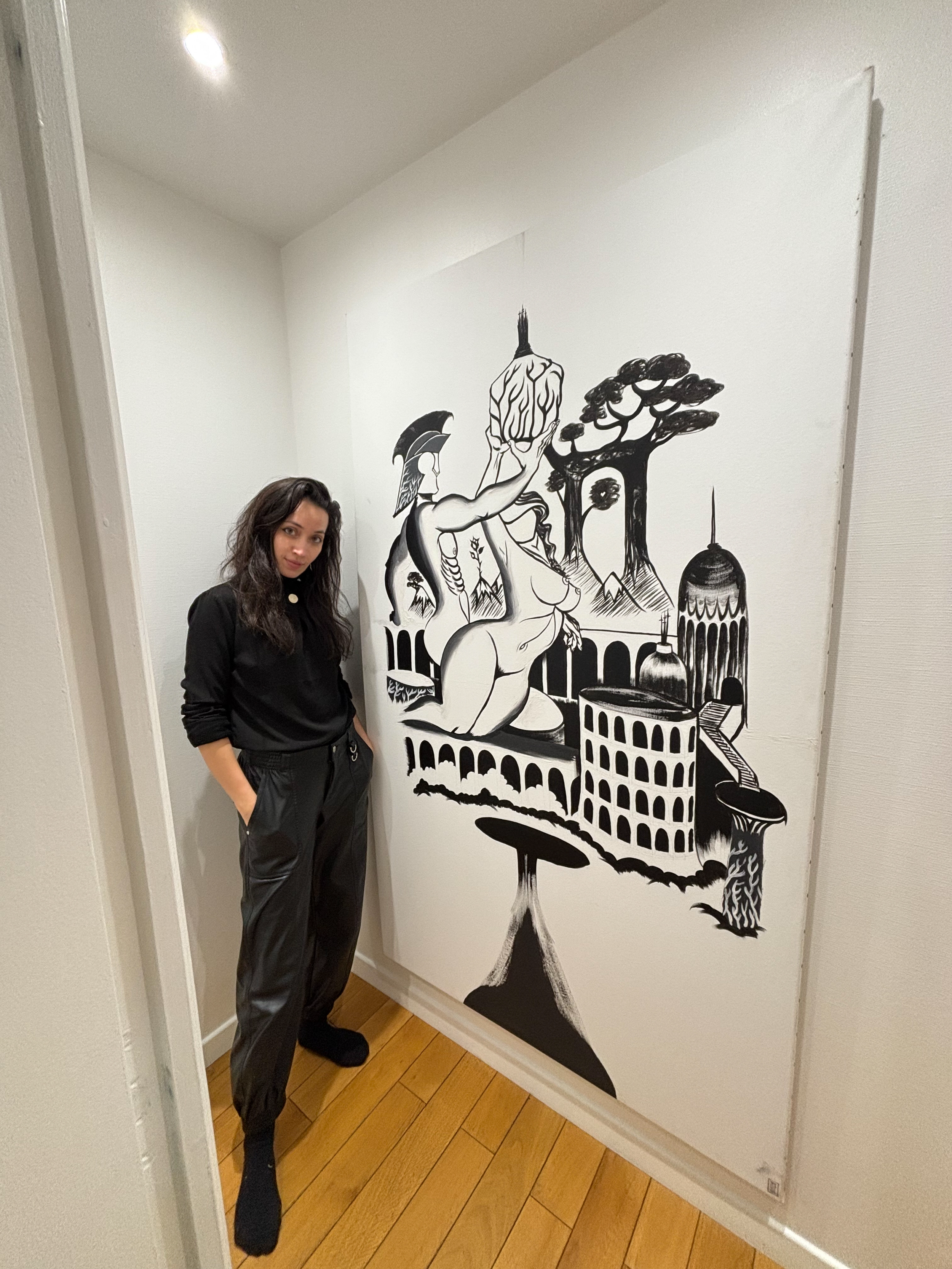 Visiting my sold artworks