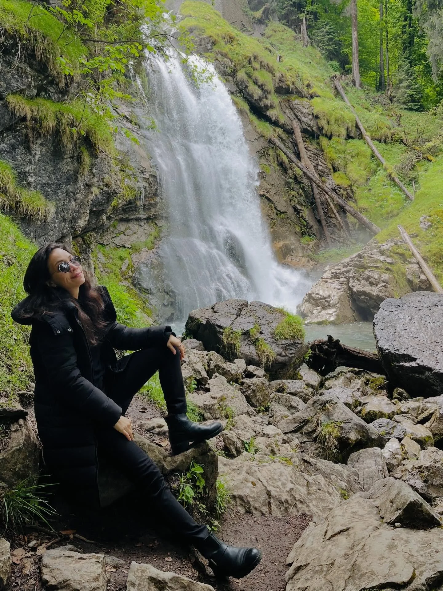 A throwback to a key moment when I made myself a promise under a waterfall... A promise that I would stay true to myself, no matter how difficult things got in my life or around me in our world. Today, a year later, I am fulfilling that promise to my