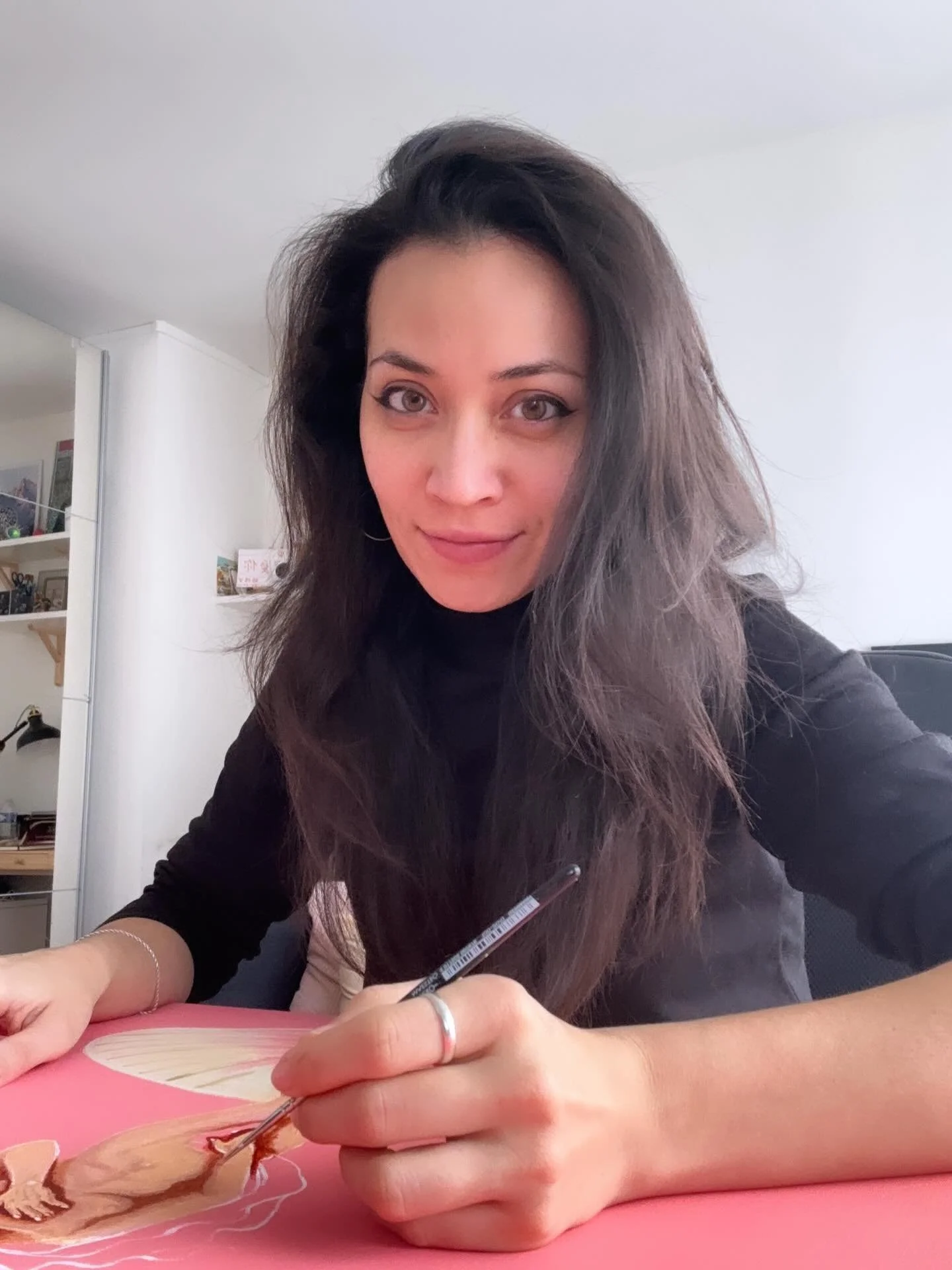 It is always such an honour when I am invited to exhibit by dear @thenorm_art @ohthaterick @bluelevinton @artivistas.paris @paula.forteza 🌹 you guys are truly the best, and I am so excited for our next adventures! 

Here you can see some of the fini