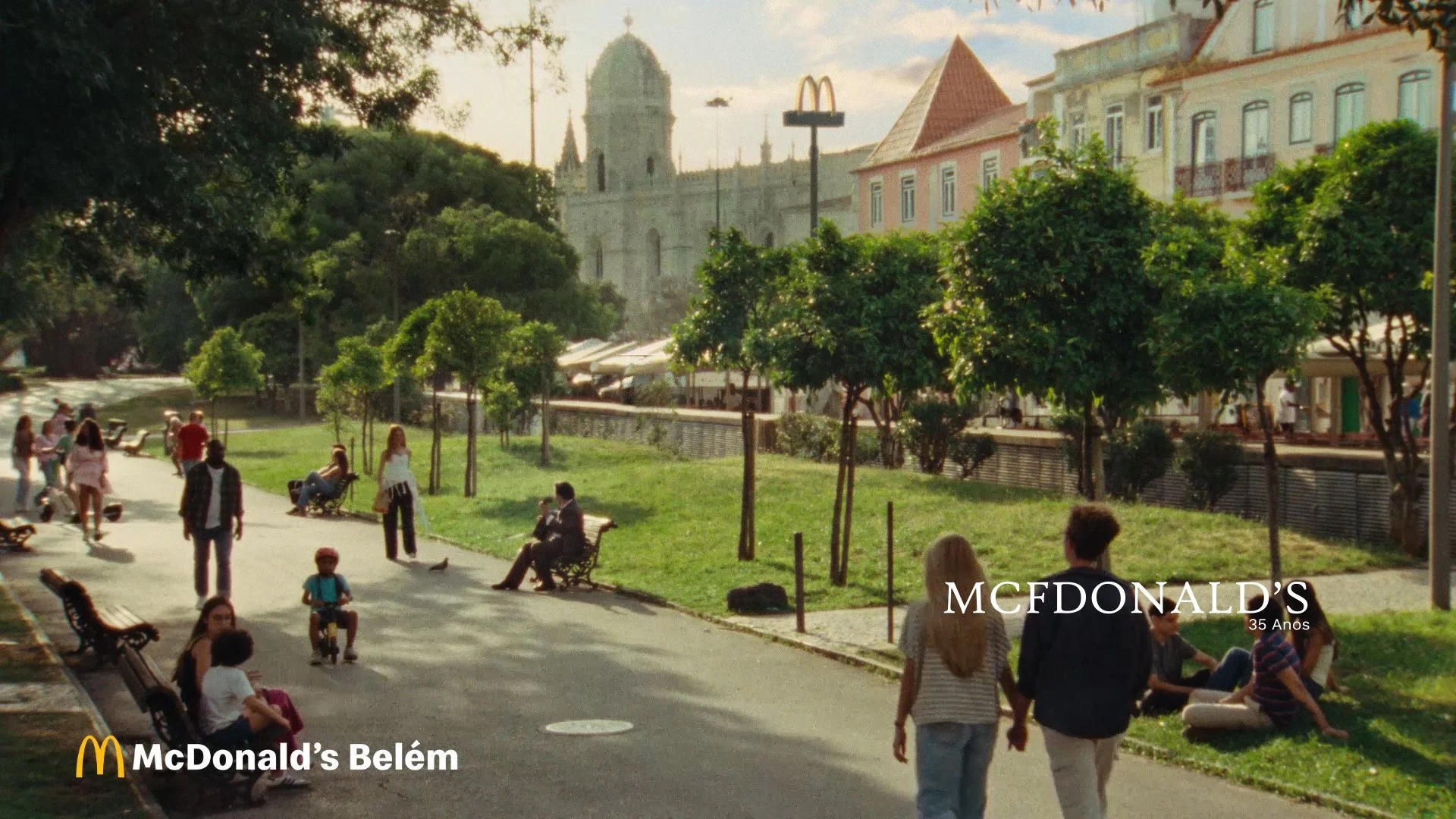 Celebrating 35 years of McDonald's Portugal.