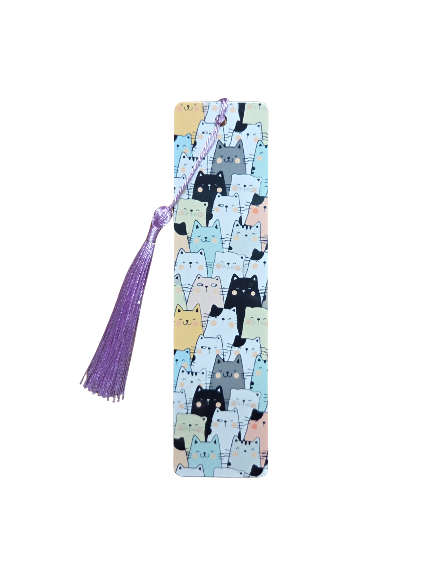 Handmade Metal Bookmark - Cat Lovers