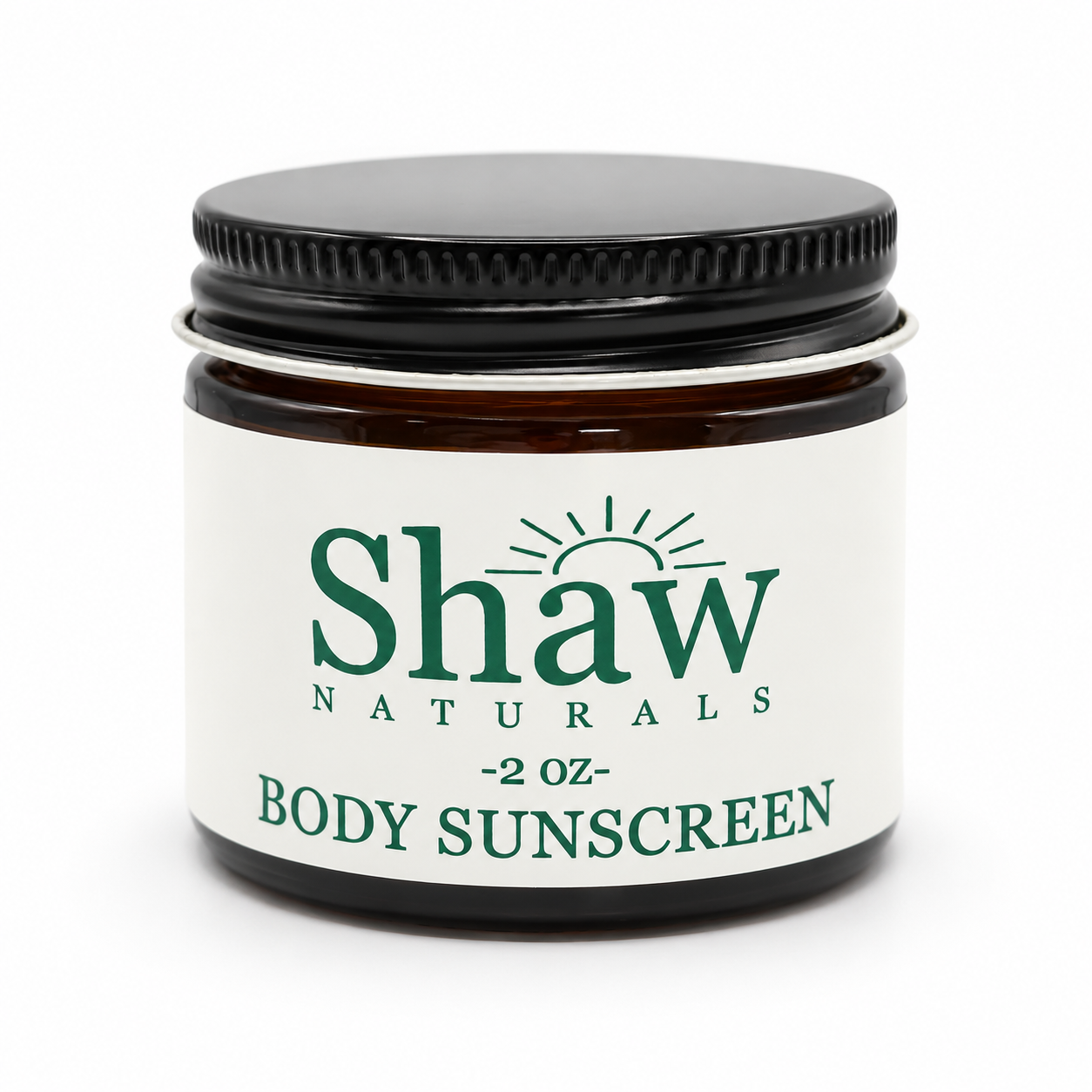 Tallow Body Sunscreen– Glass Jar