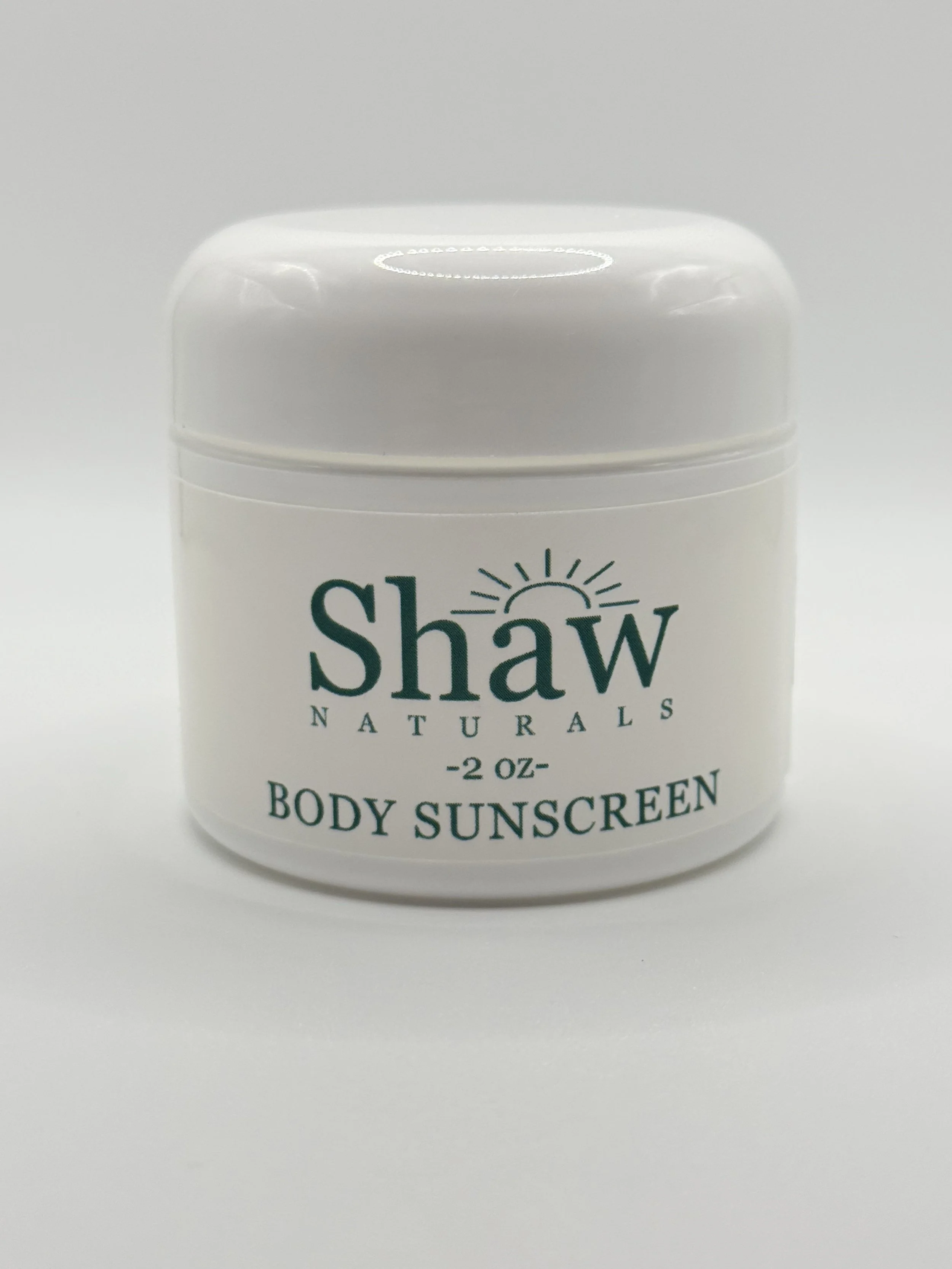 Body Sunscreen - 2 ounce