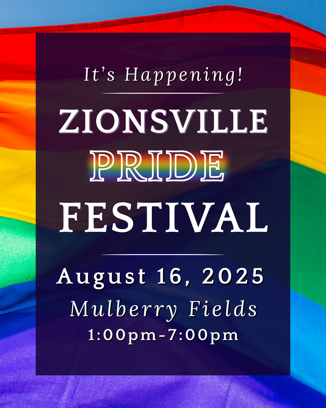 Zionsville Pride Festival 2025
