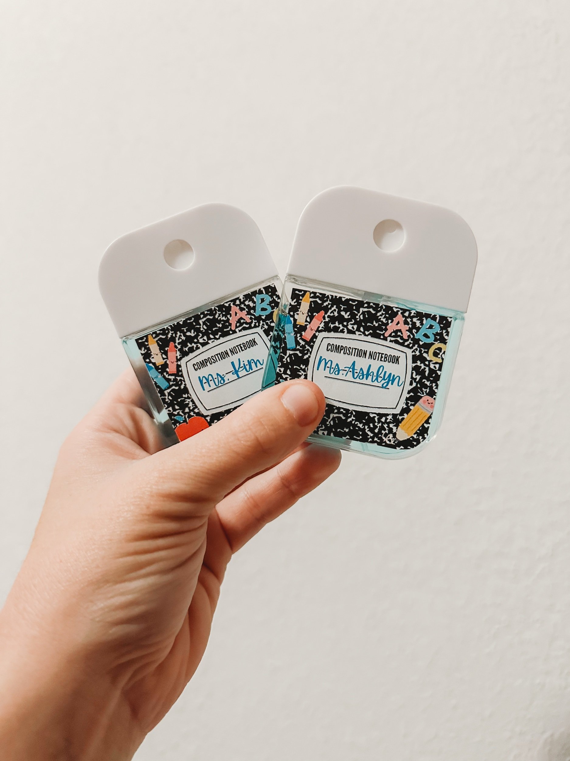 Custom Back To School - Spray Hand Sanitizer