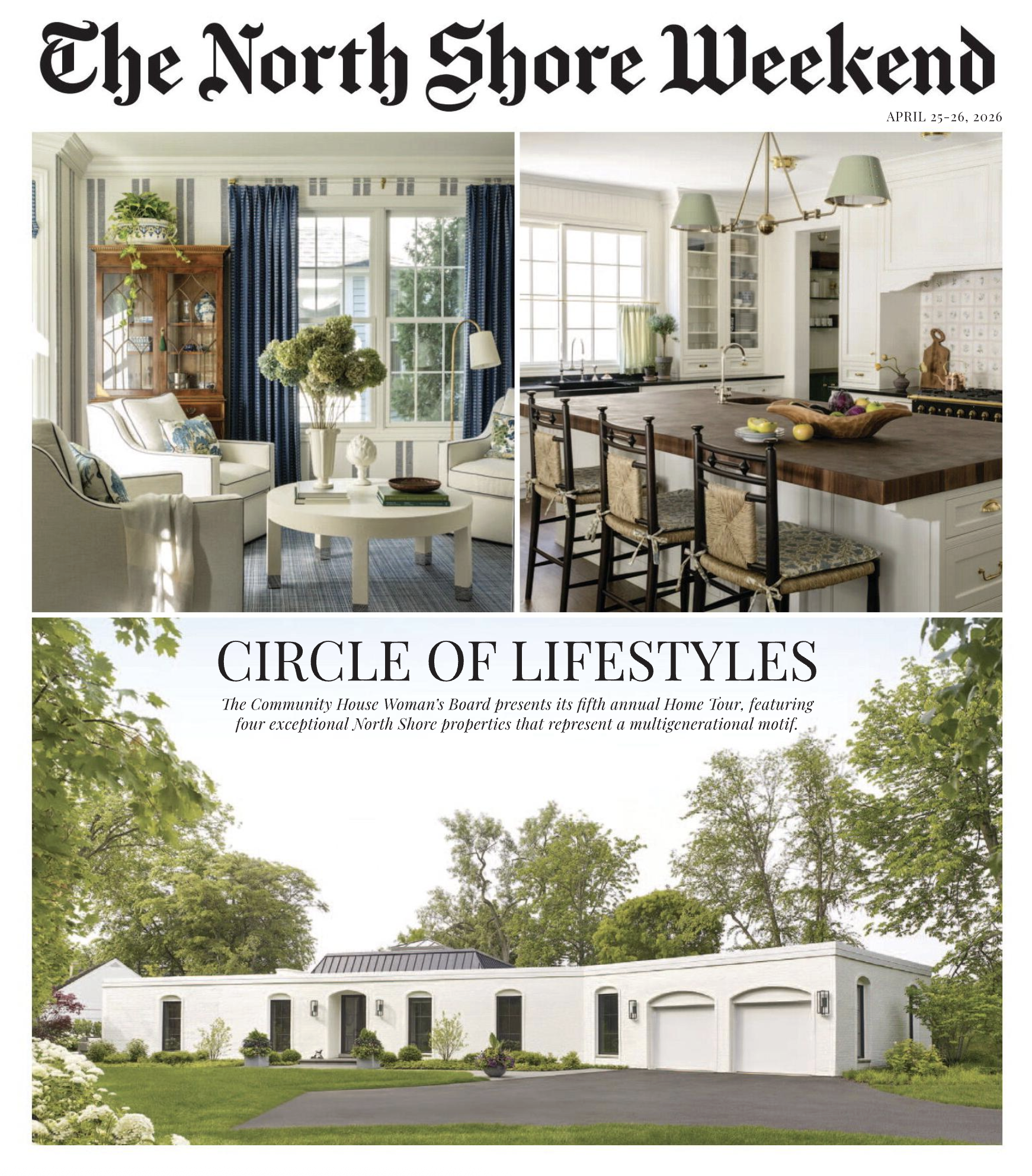 Kristin Kavanagh Interiors Tree Street Dream Winnetka Community House Home Tour