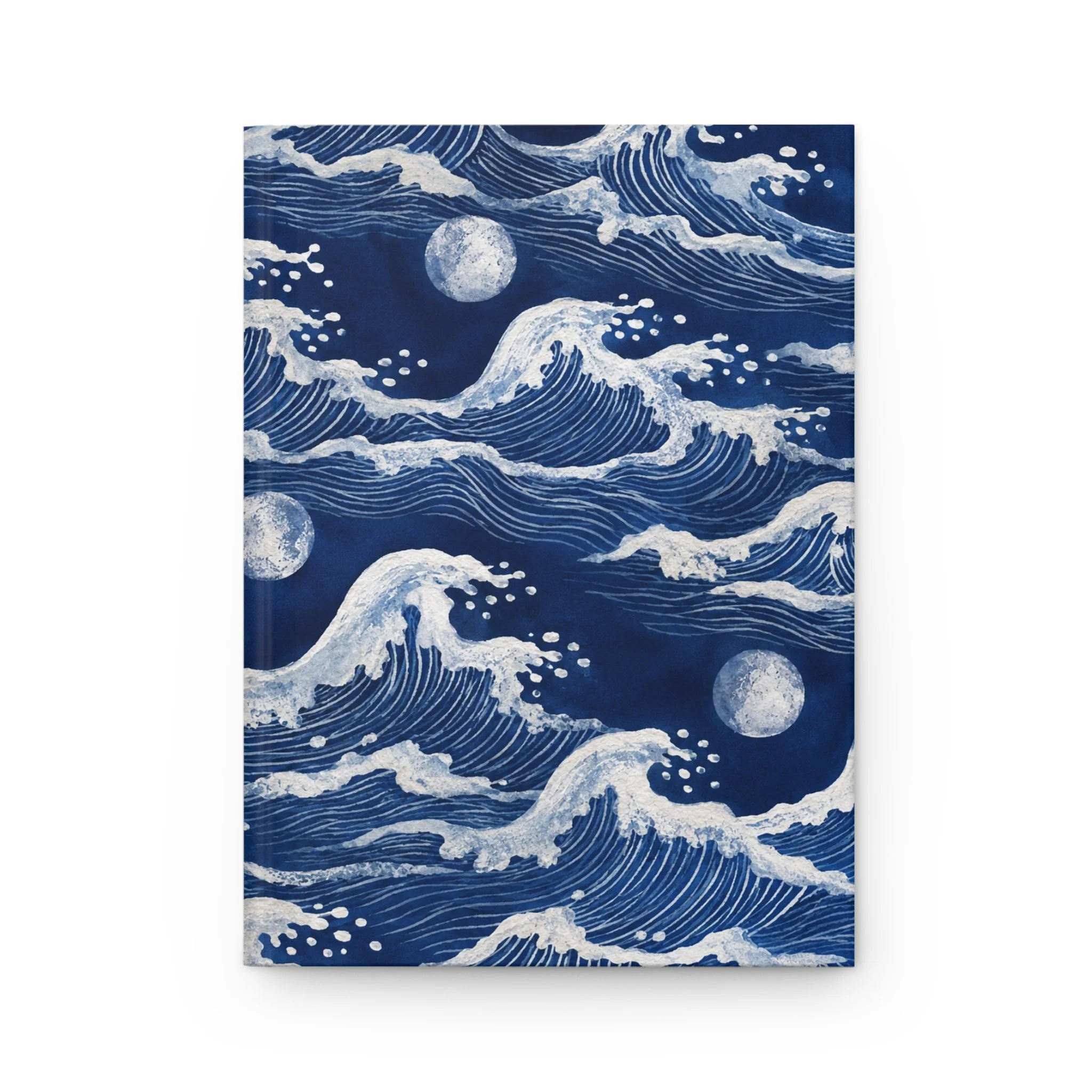 Watercolor Floral Pattern Hardcover Journal | Colorful Botanical Notebook