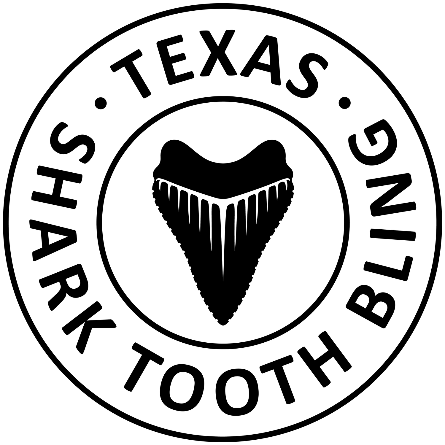 Texas Shark Tooth Bling Gift Cards - The Perfect Gift!