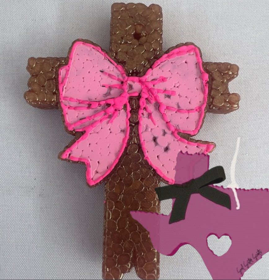 Cross w/bow
