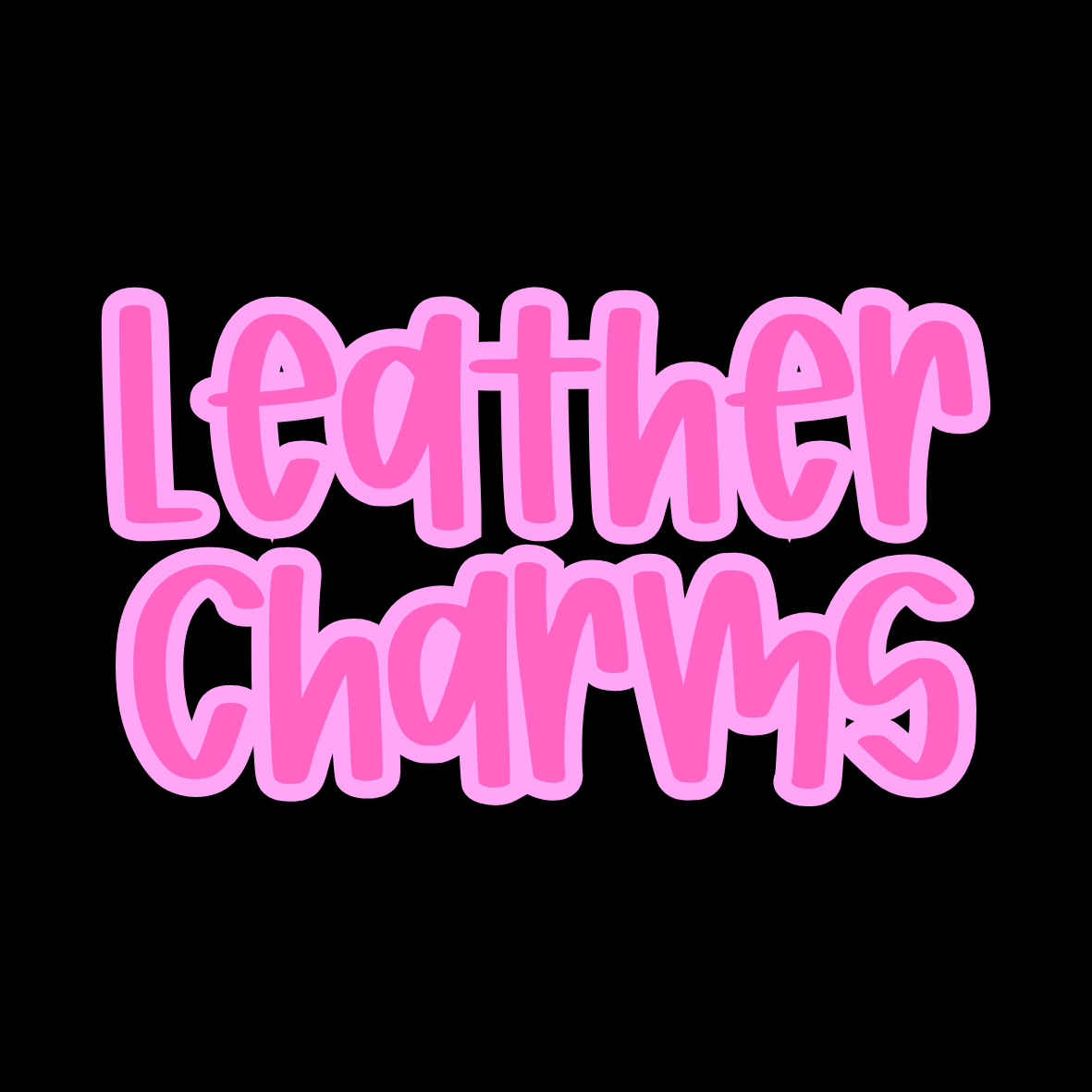 Leather Charms