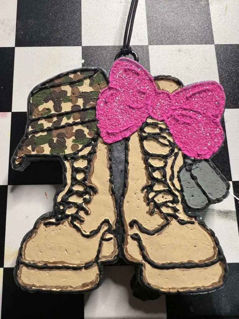 Combat Boots w/Bow