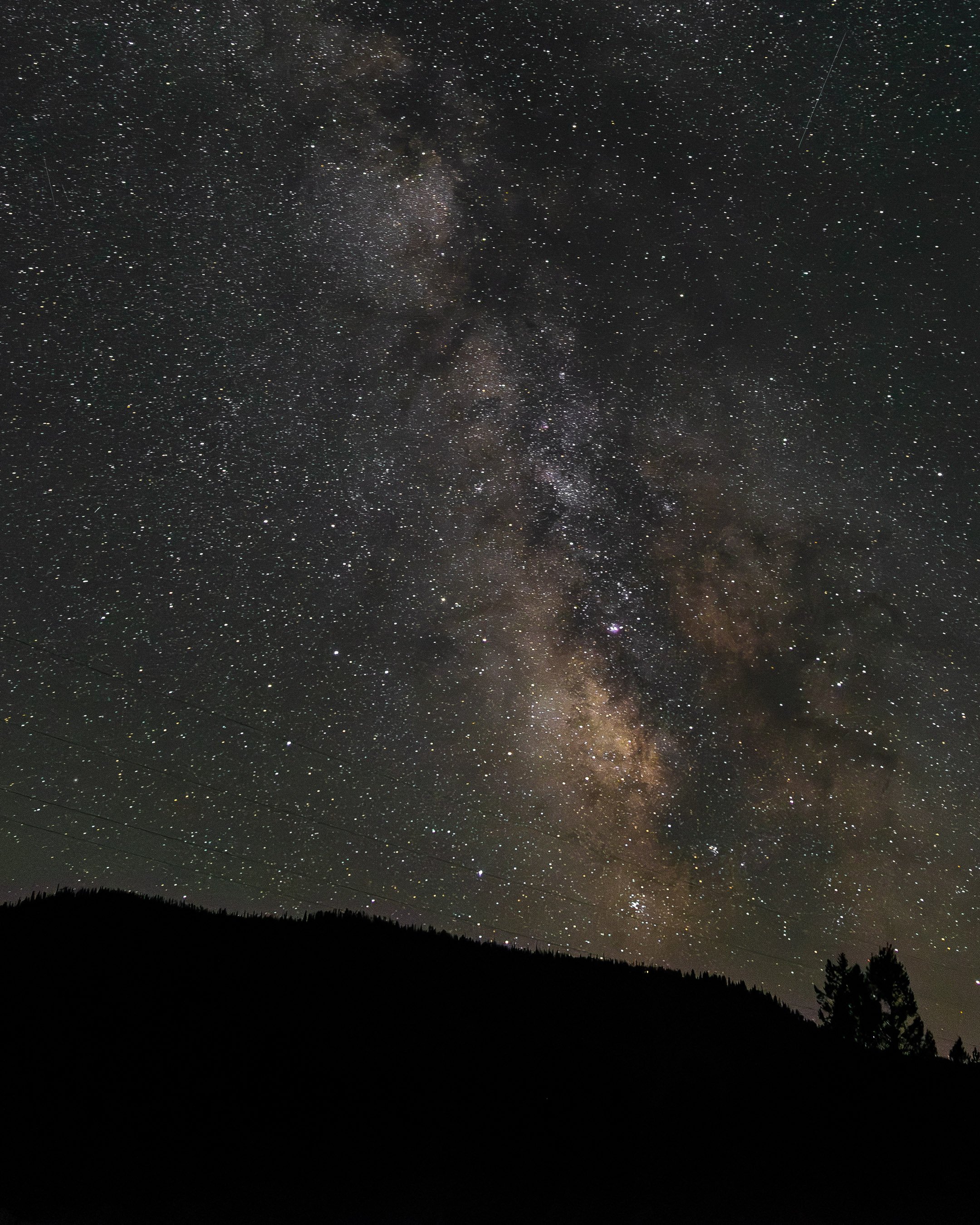 Milky Way in the Tetons