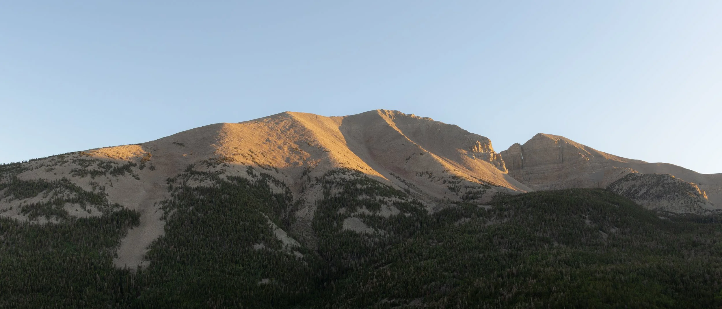 Wheeler Peak in Great Basin National Park