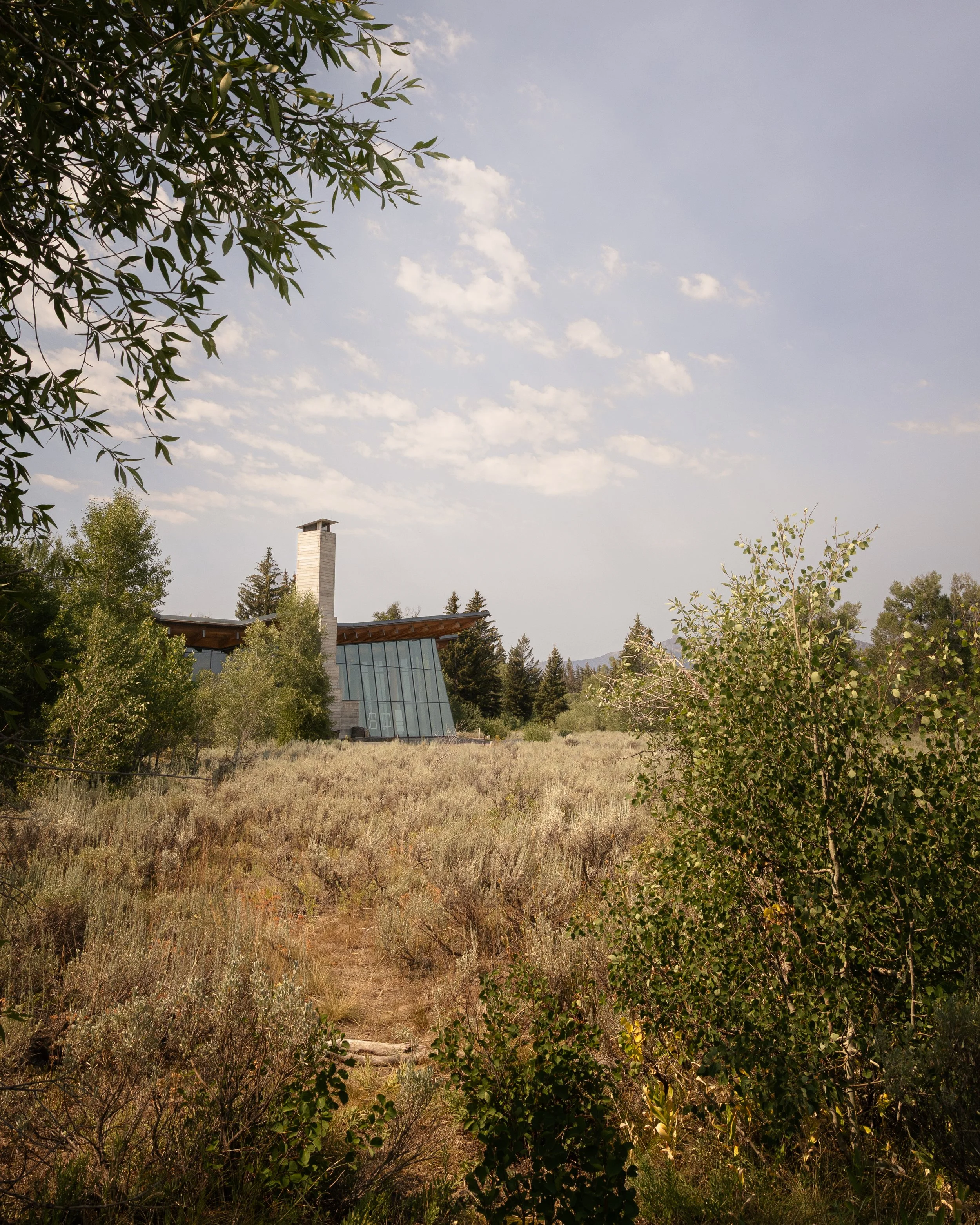 The Craig Thomas Visitor Center in Grand Teton National Park