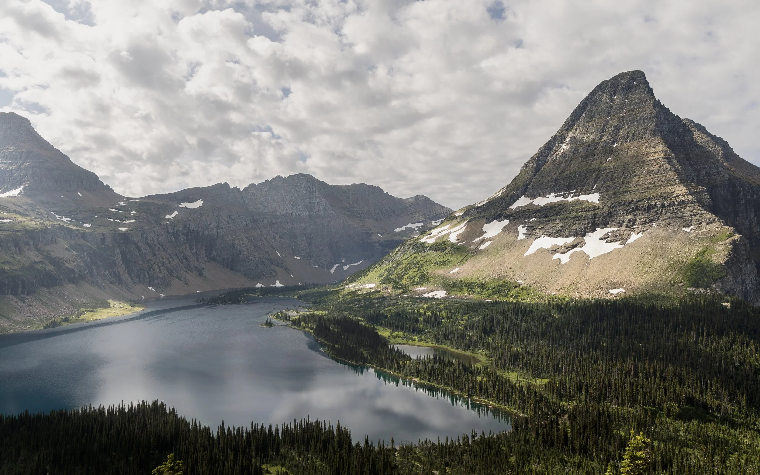 Bearhat Mountain in Glacier National Park