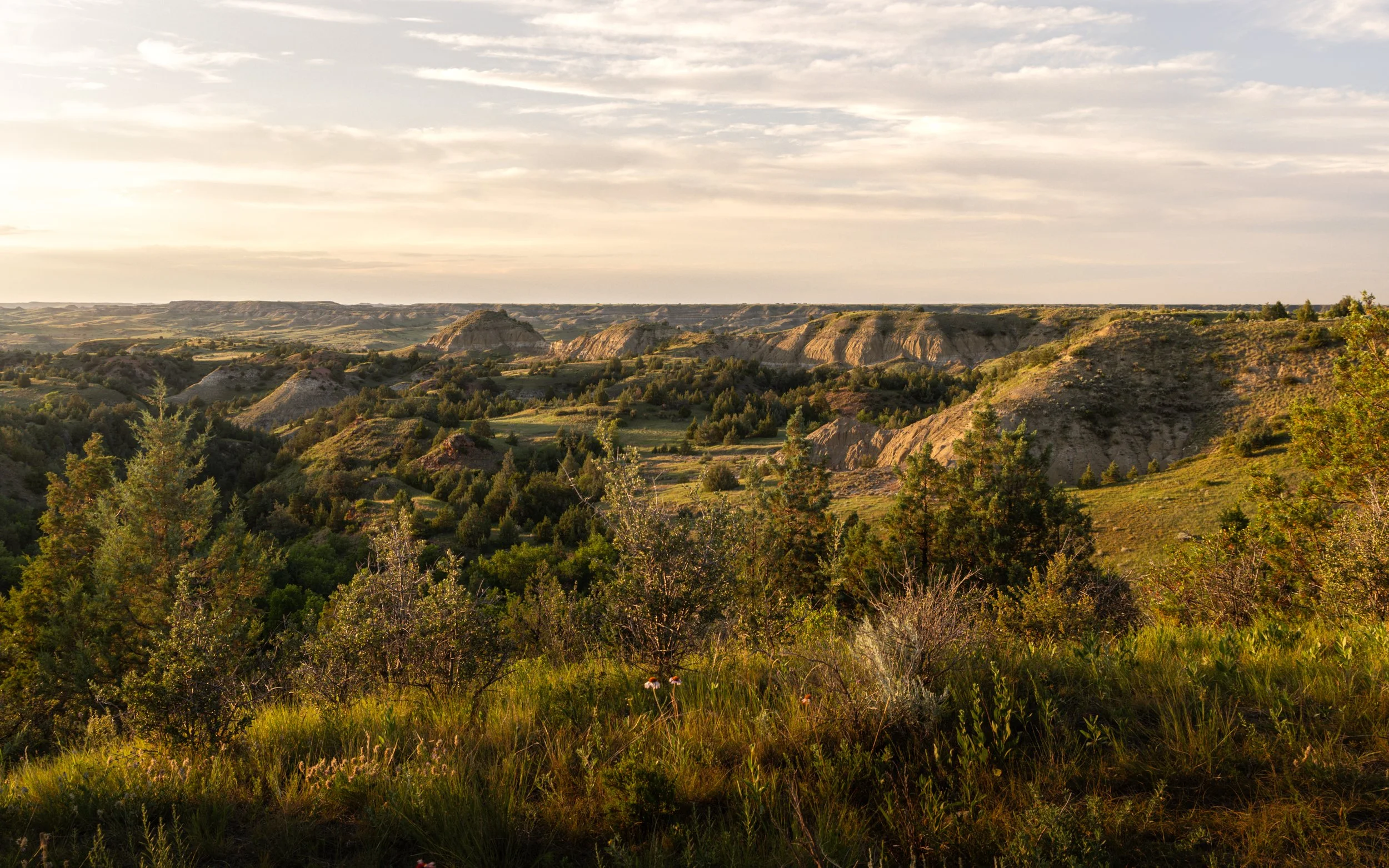 South Dakota at Sunset