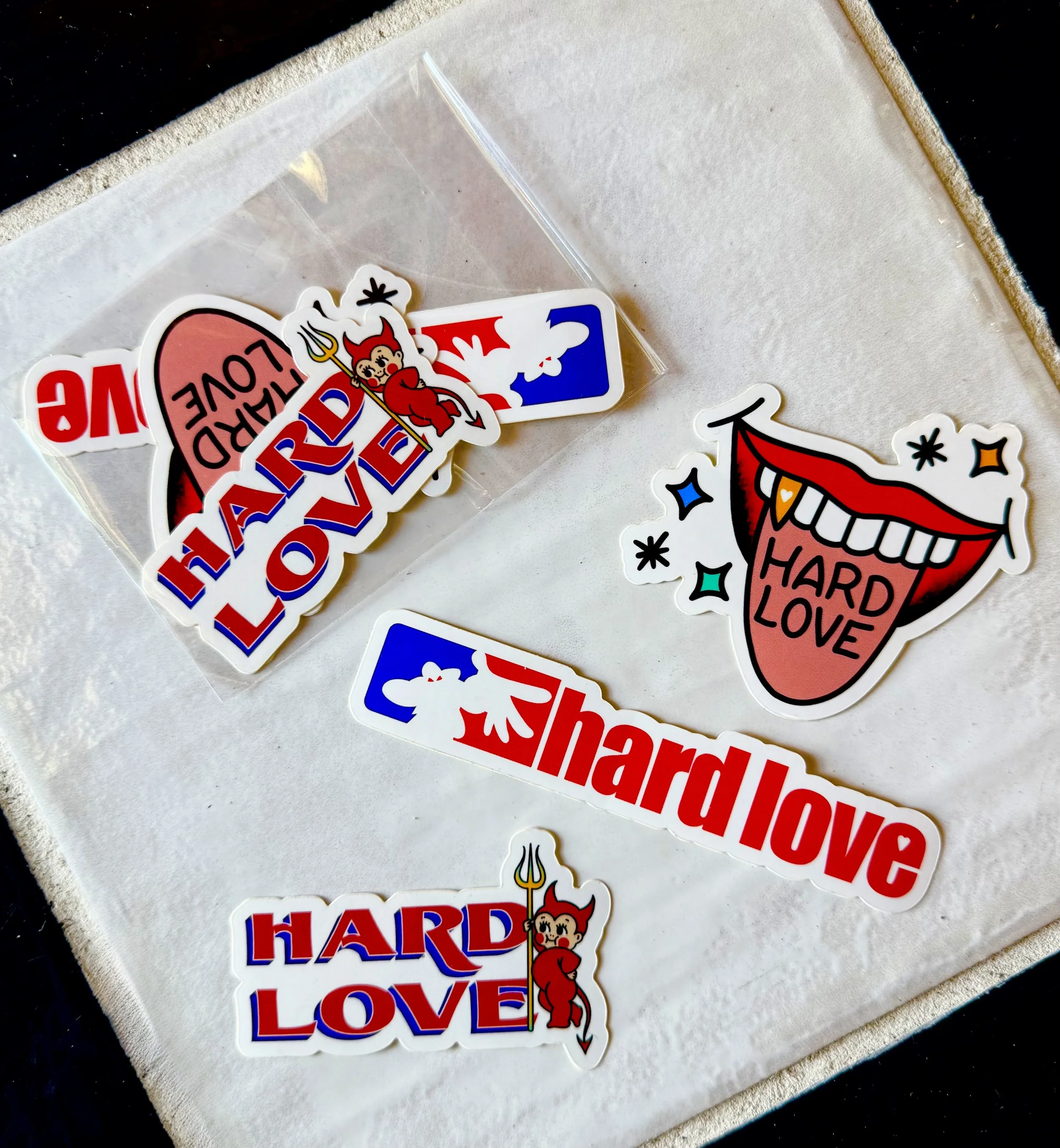 Hard Love Sticker Pack