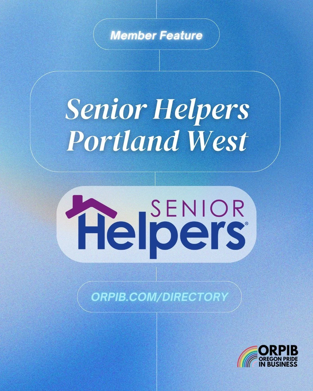 ✨This week's Member Spotlight is on  @seniorhelpersofportland✨ 

Senior Helpers Portland West is a premier provider of in-home senior care. We offer tailored home care services ranging from companion care for seniors who need daily assistance to in-d