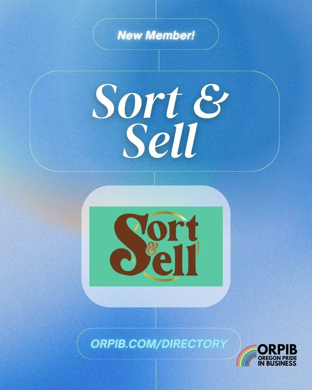 ORPIB Member Sort &amp; Sell is unique among home organizers in that they offer online resale for items you no longer want. They're  with you in partnership to tackle overwhelming projects and support you  with steps and a path to go through items an