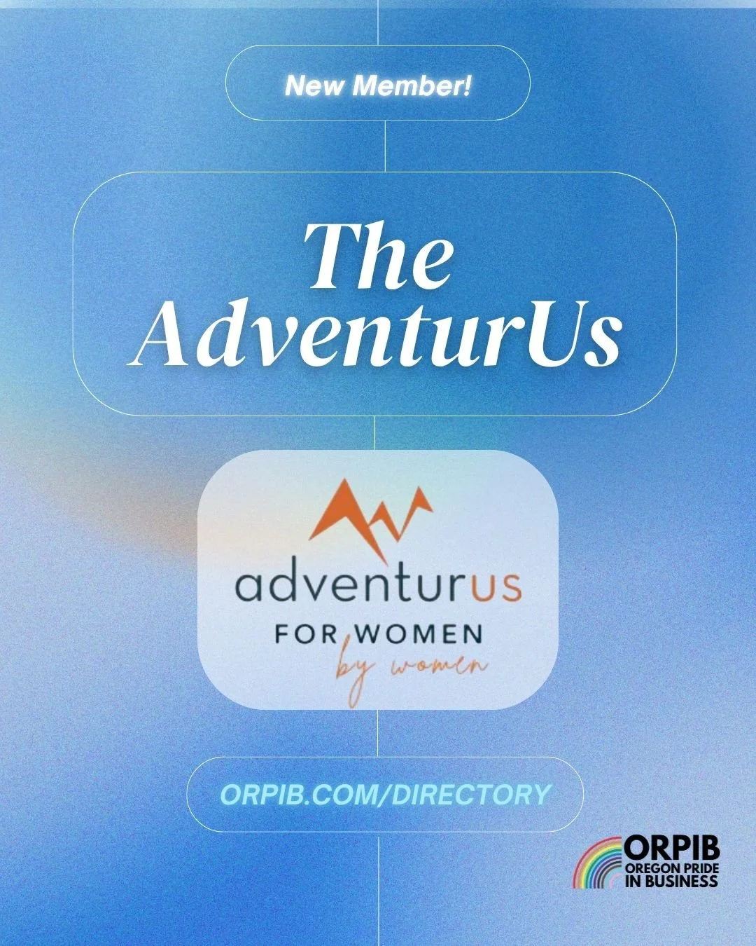 Located in Bend, this ORPIB Member creates inclusive adventure travel experiences for women, by women. Connect with The AdventurUS through our Member Directory:  https://www.orpib.com/directory. 🌄
